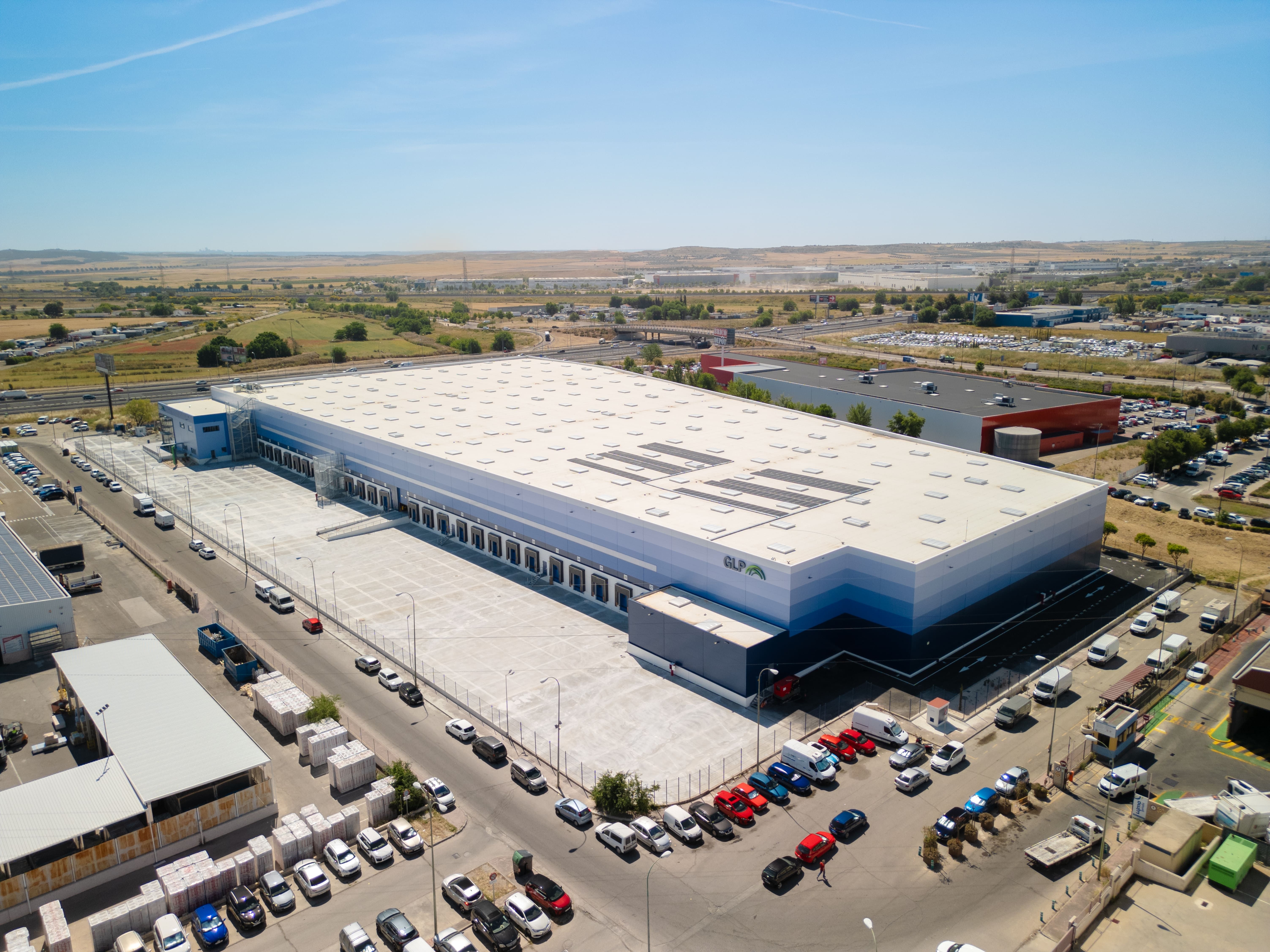 Exterior view of Industrial buildings to rent in Getafe  with Heating and Alarm