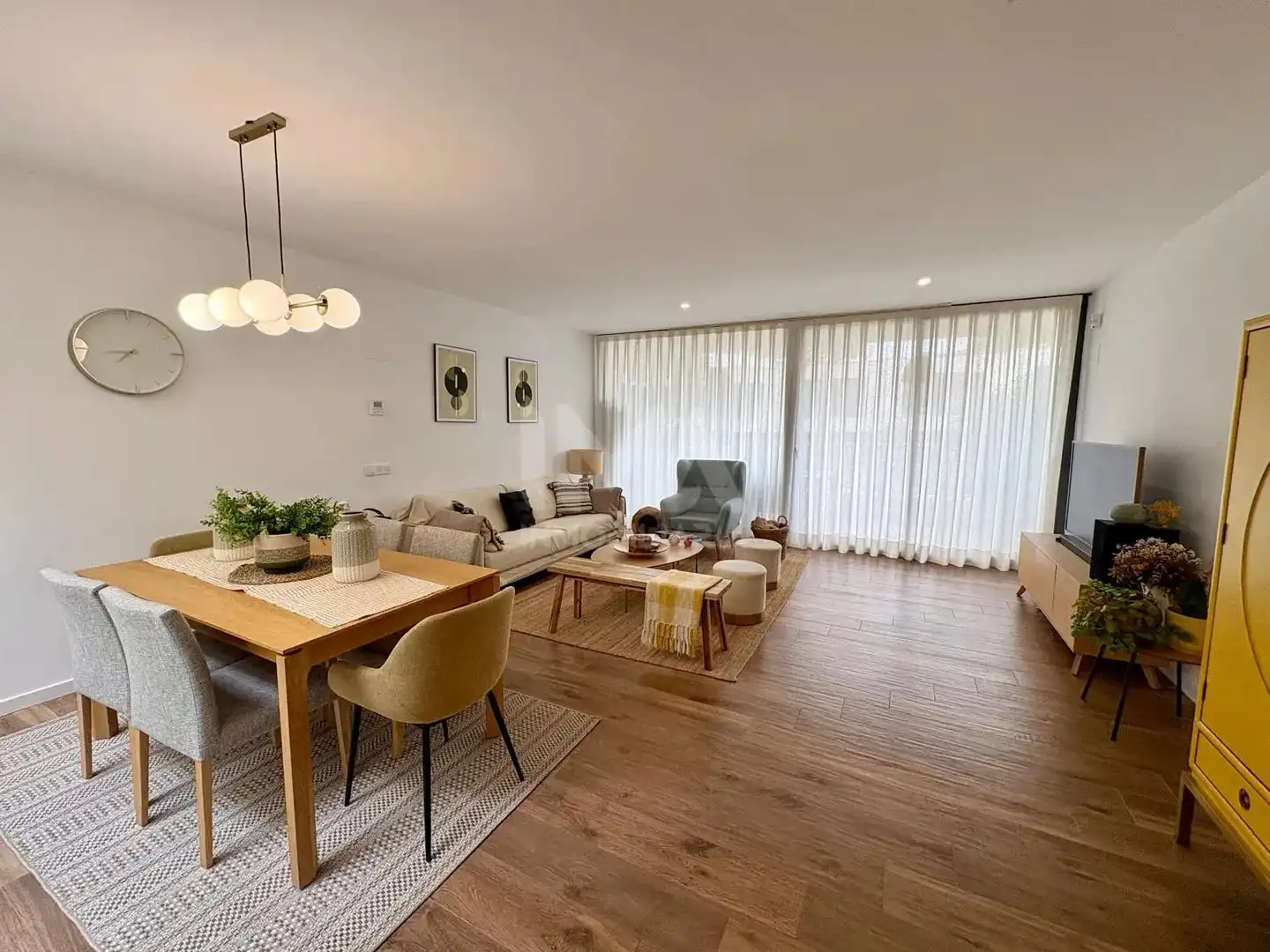 Living room of Detached homes for rent in L'Eliana  with Air Conditioner, Heating and Private garden