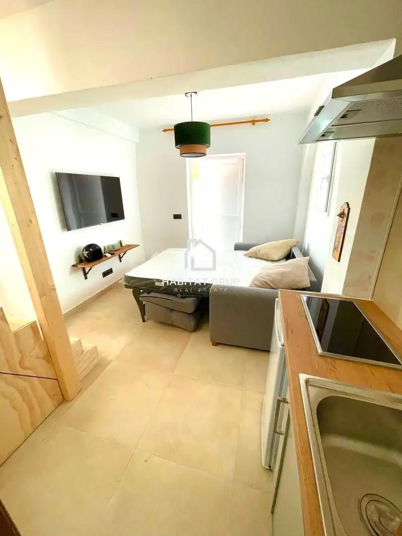 Sala de estar de Piso en venta en Ciutadella de Menorca con Calefacción y Terraza