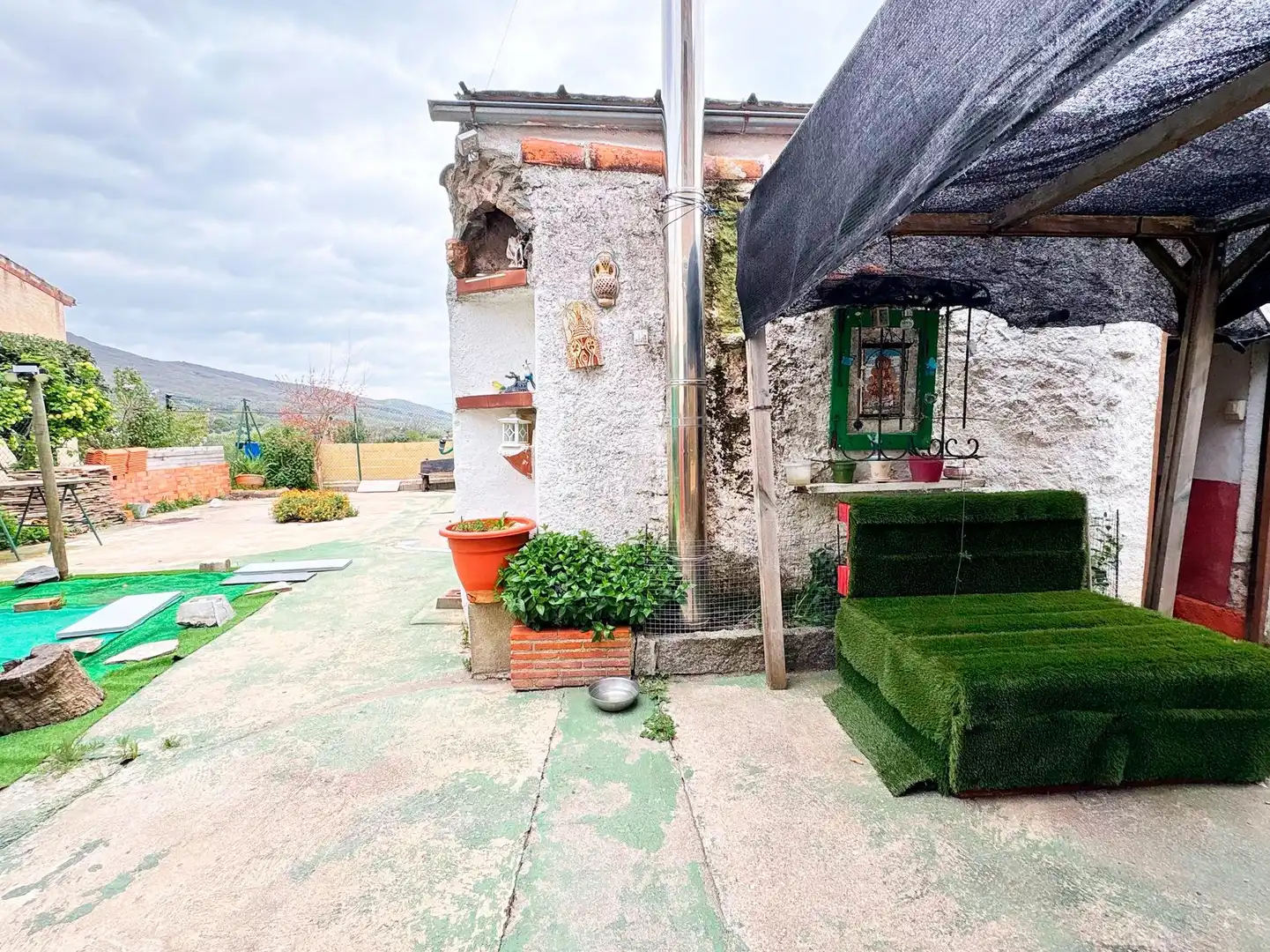 Terraza de Casa o chalet en venta en Navarredonda de la Rinconada con Terraza, Trastero y Amueblado