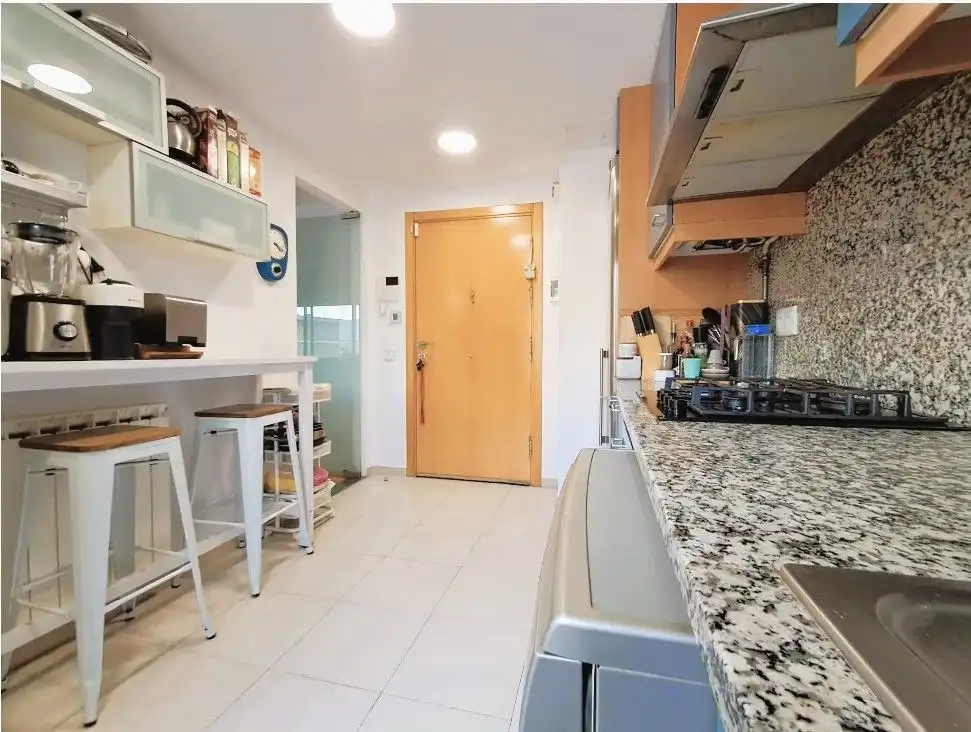 Kitchen of Flat for sale in Mataró  with Air Conditioner, Heating and Terrace