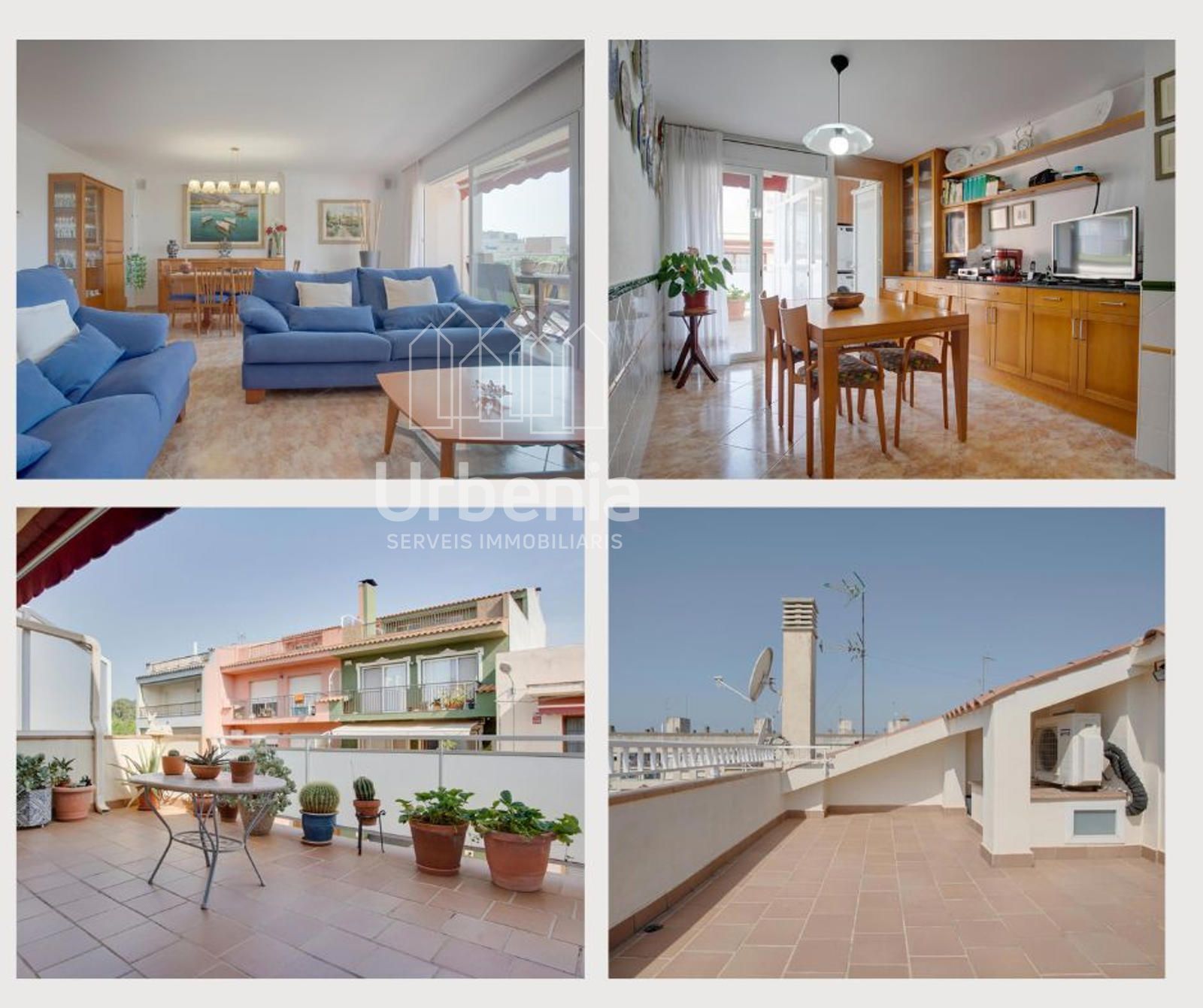 Exterior view of House or chalet for sale in Pineda de Mar  with Air Conditioner, Heating and Terrace