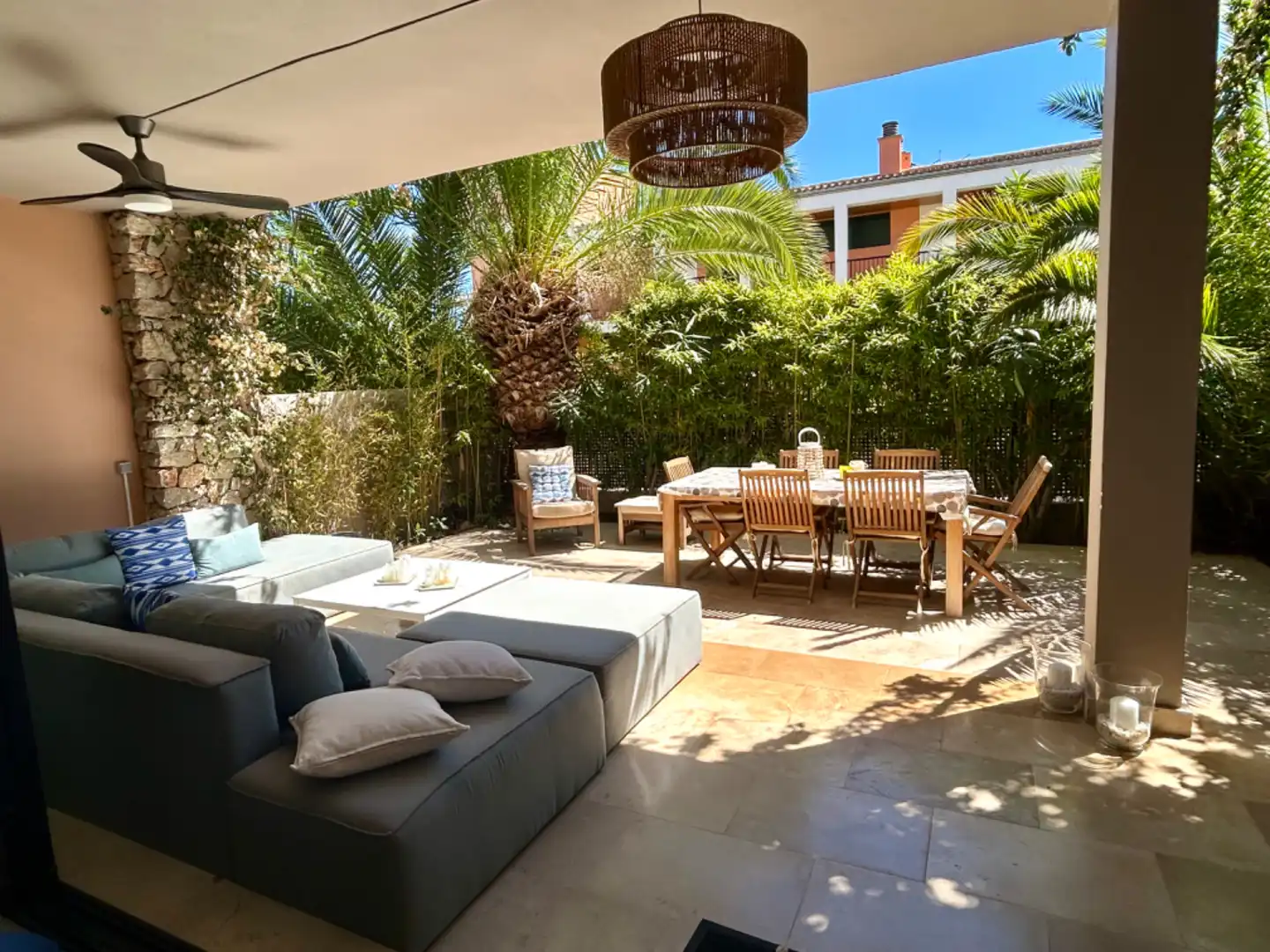Terrace of Flat for rent in Son Servera  with Air Conditioner, Heating and Terrace