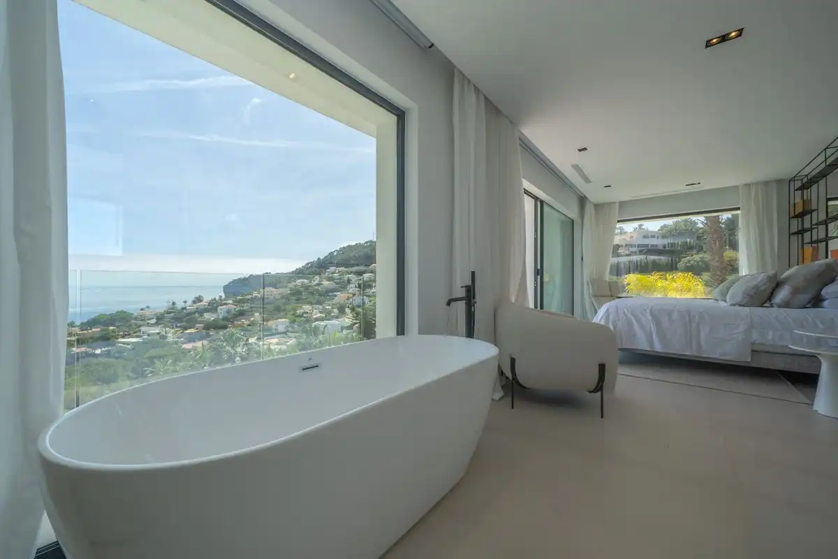 Baño de Casa adosada en venta en Jávea / Xàbia con Aire acondicionado, Calefacción y Terraza