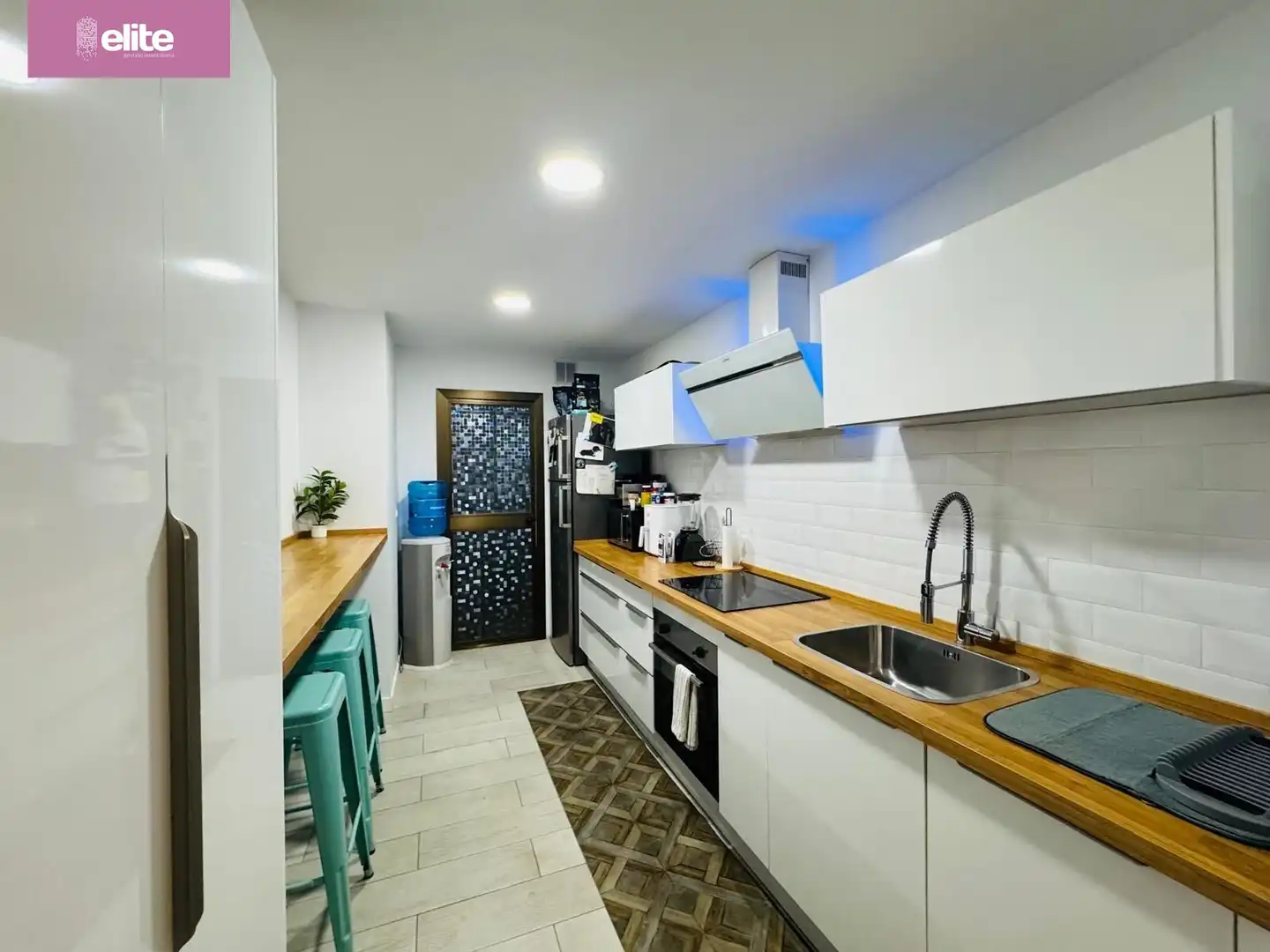 Cocina de Piso en venta en Jerez de la Frontera con Aire acondicionado, Parquet y Terraza