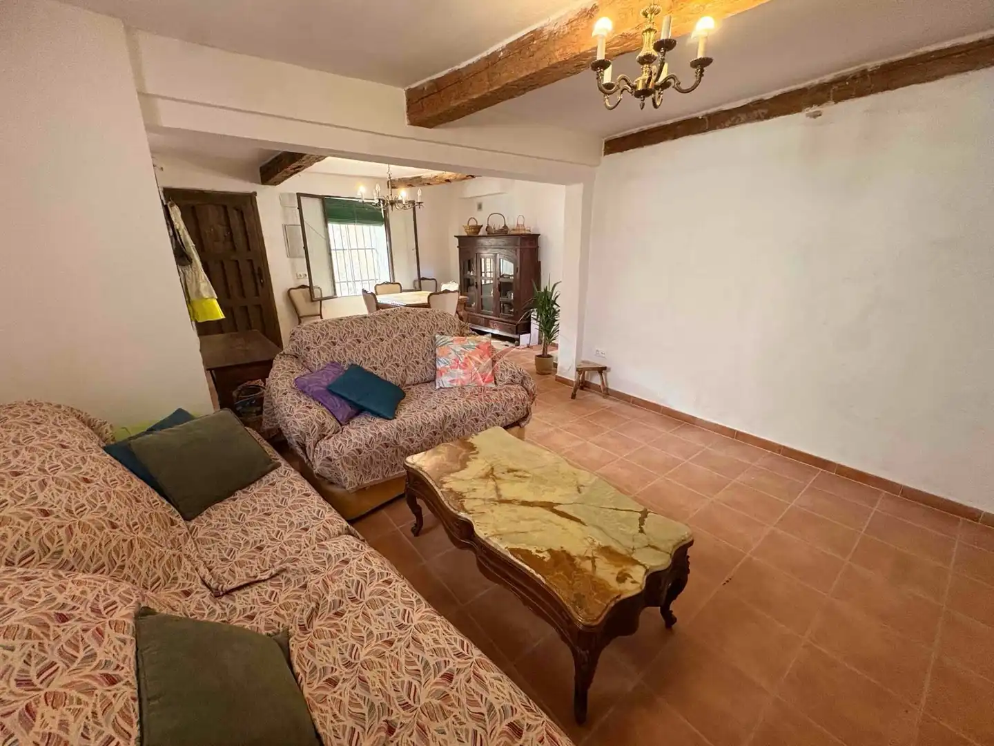Living room of Houses for sale in Palomera  with Heating and Storage room