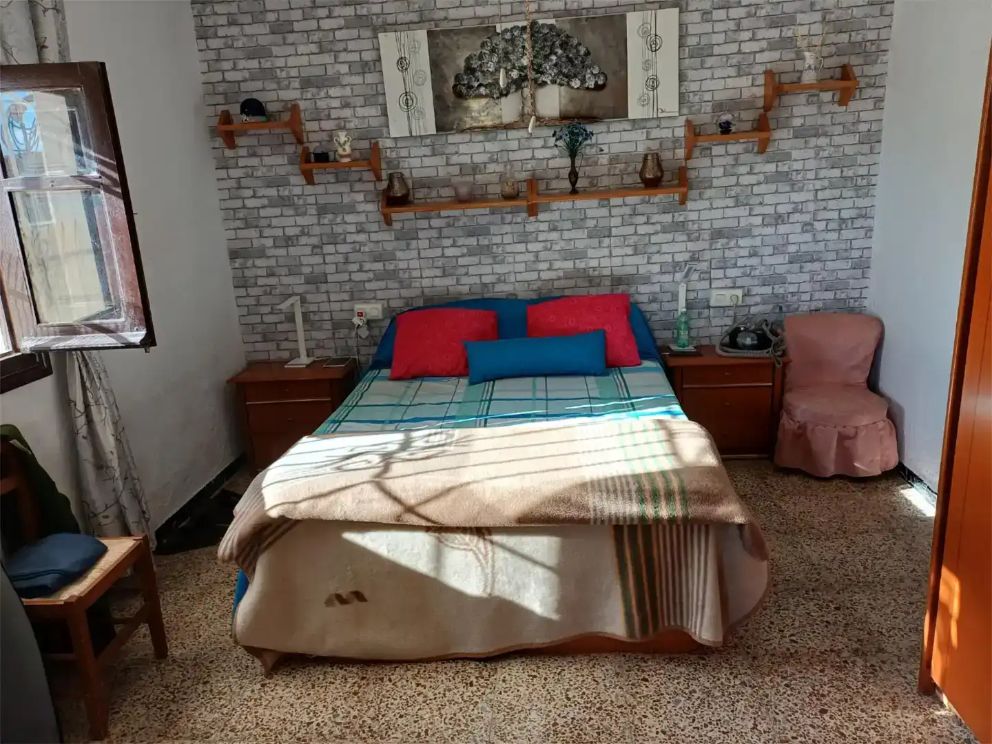 Dormitori de Finca rústica en venda en Pulpí amb Aire condicionat i Piscina