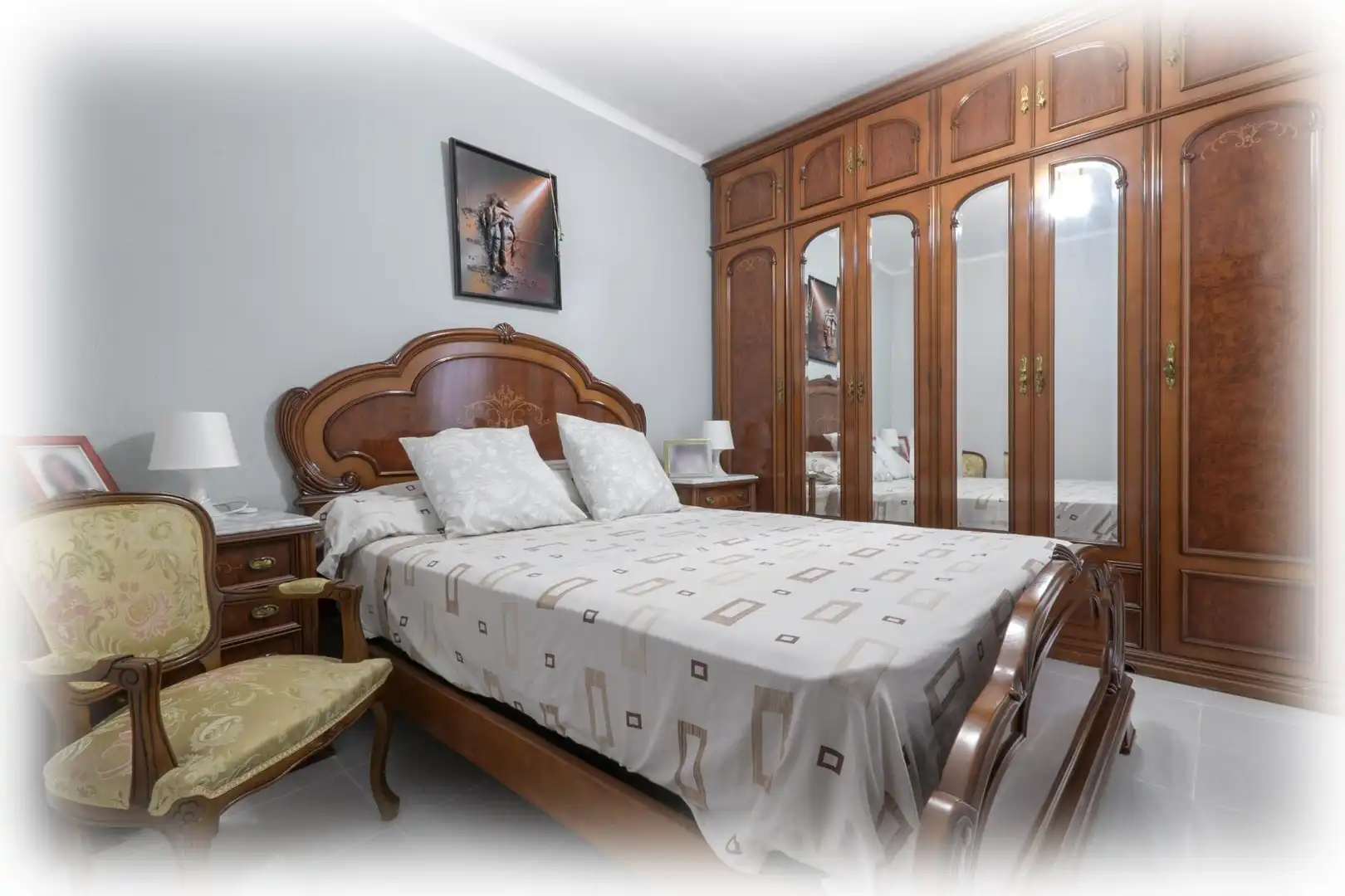 Schlafzimmer von Dachboden zum Verkauf in L'Hospitalet de Llobregat mit Terrasse und Balkon