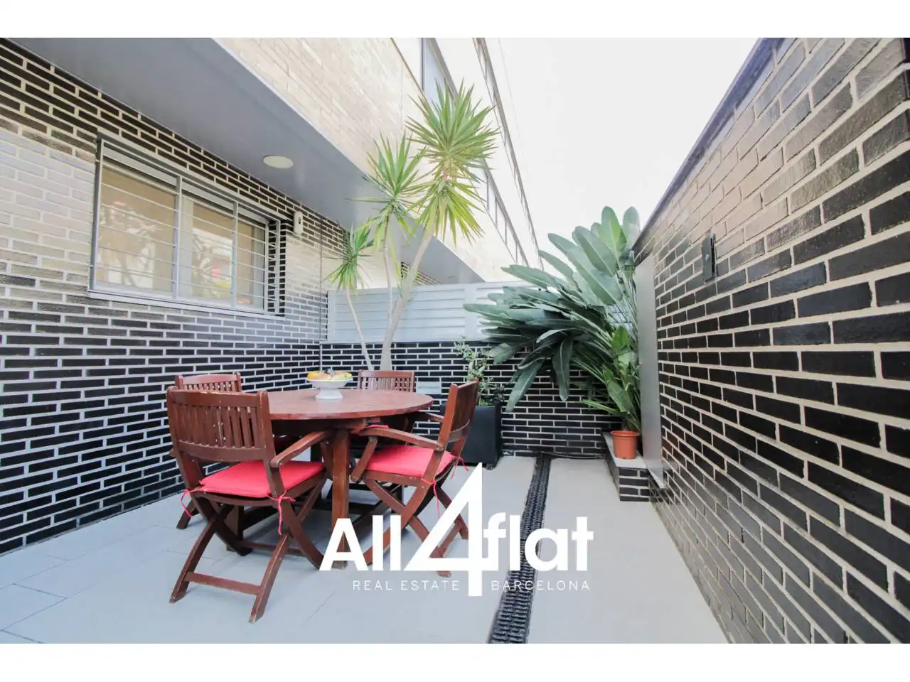 Terraza de Casa o chalet de alquiler en L'Hospitalet de Llobregat con Aire acondicionado, Calefacción y Jardín privado