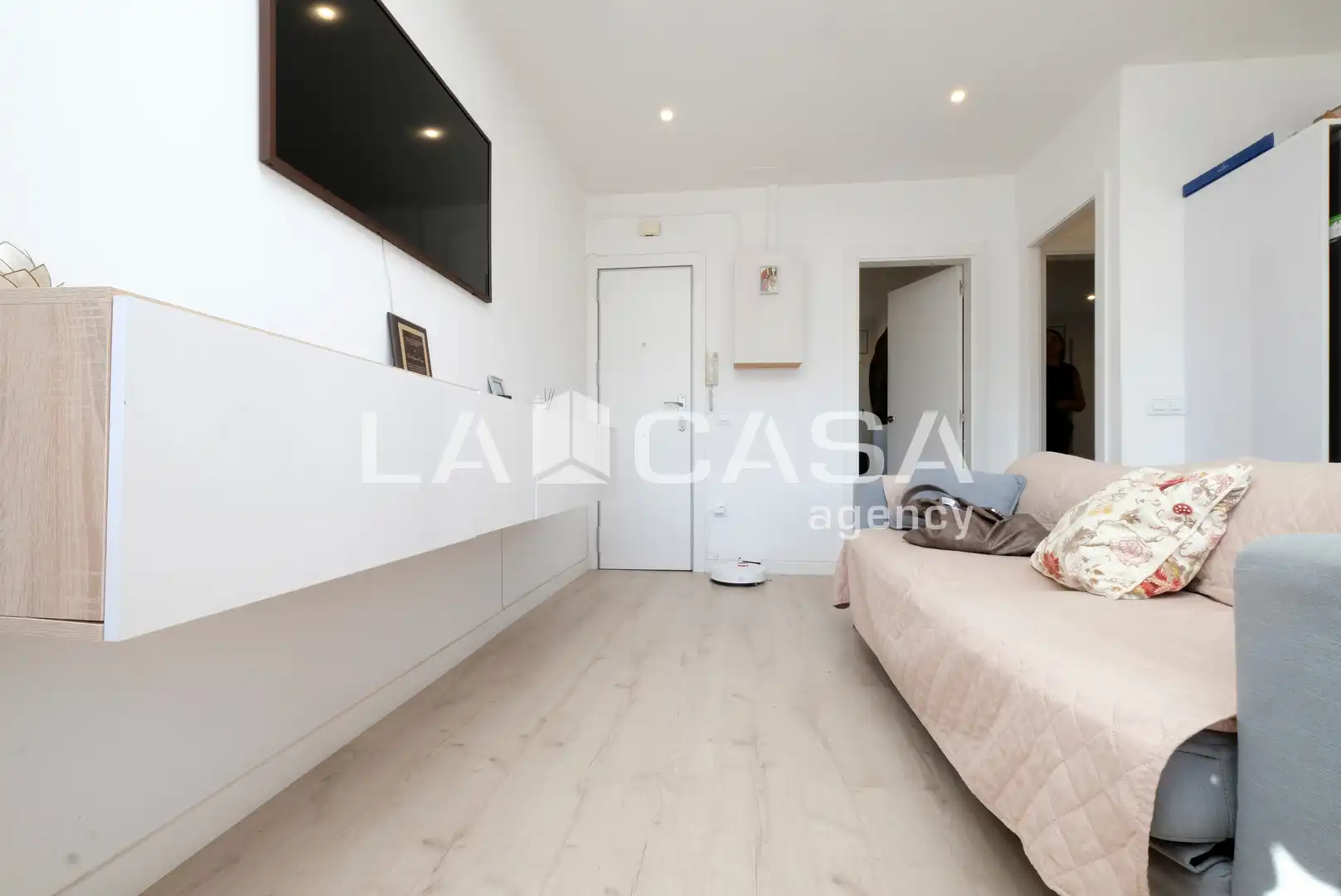 Sala d'estar de Pis en venda en Barcelona amb Calefacció i Balcó