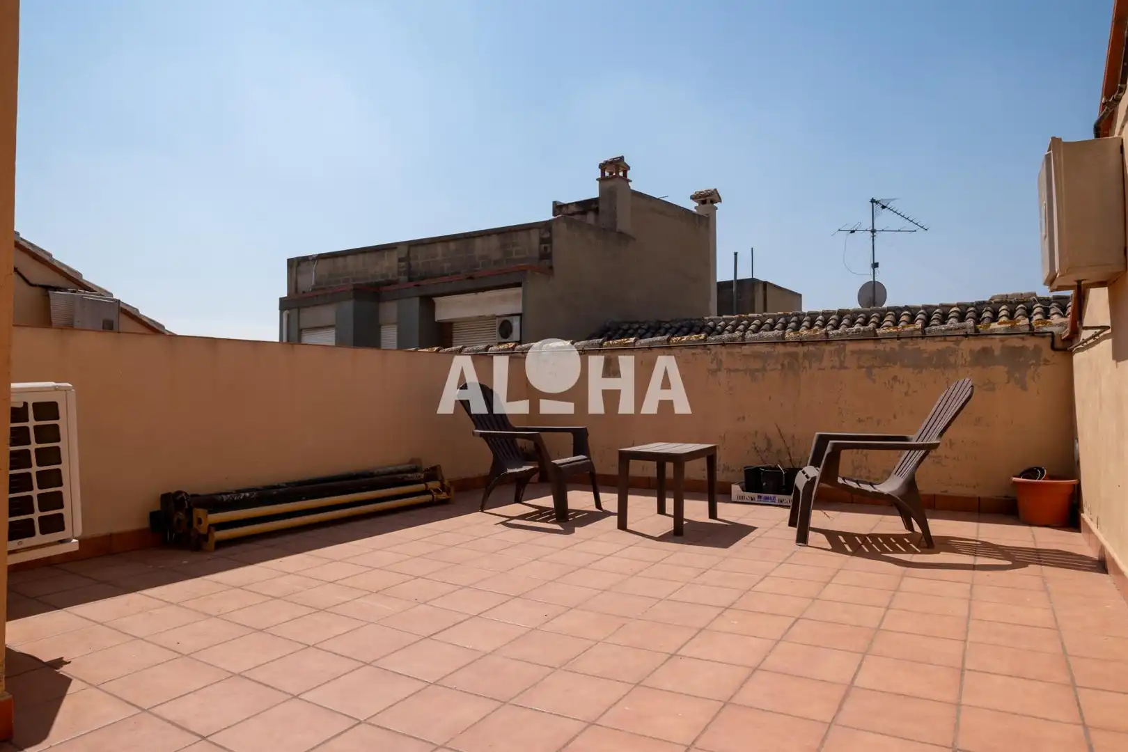 Terraza de Apartamento de alquiler en Valencia
