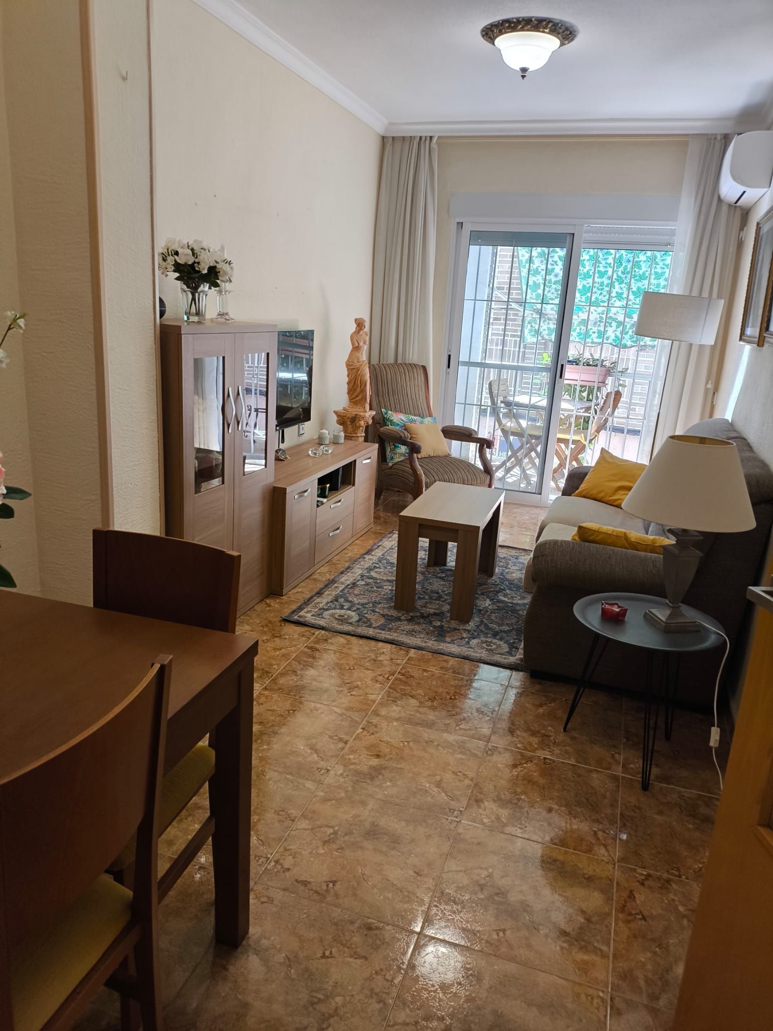 Sala de estar de Piso en venta en  Murcia Capital con Aire acondicionado y Terraza