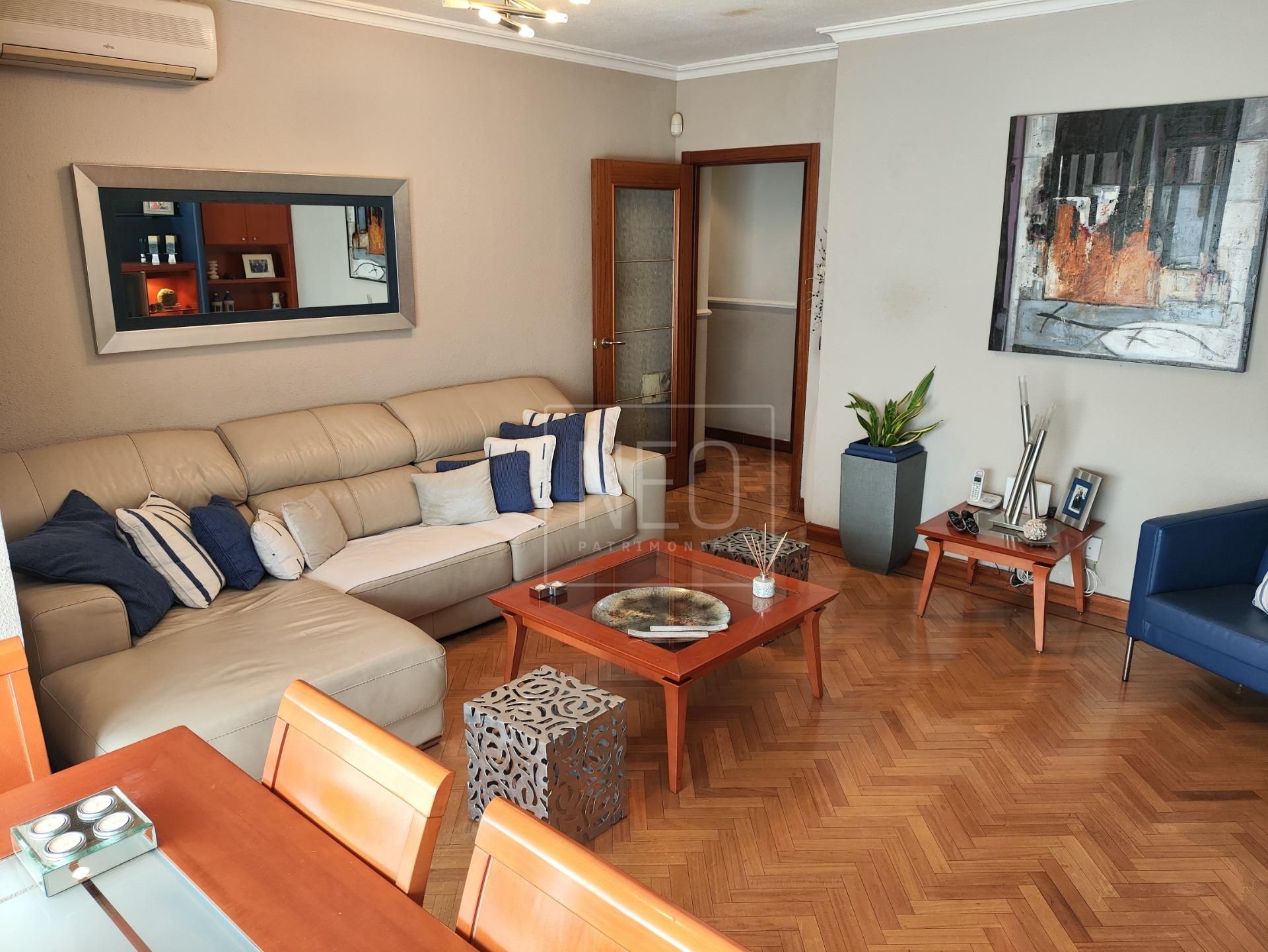 Living room of Flat for sale in Torrejón de Ardoz  with Air Conditioner, Heating and Private garden