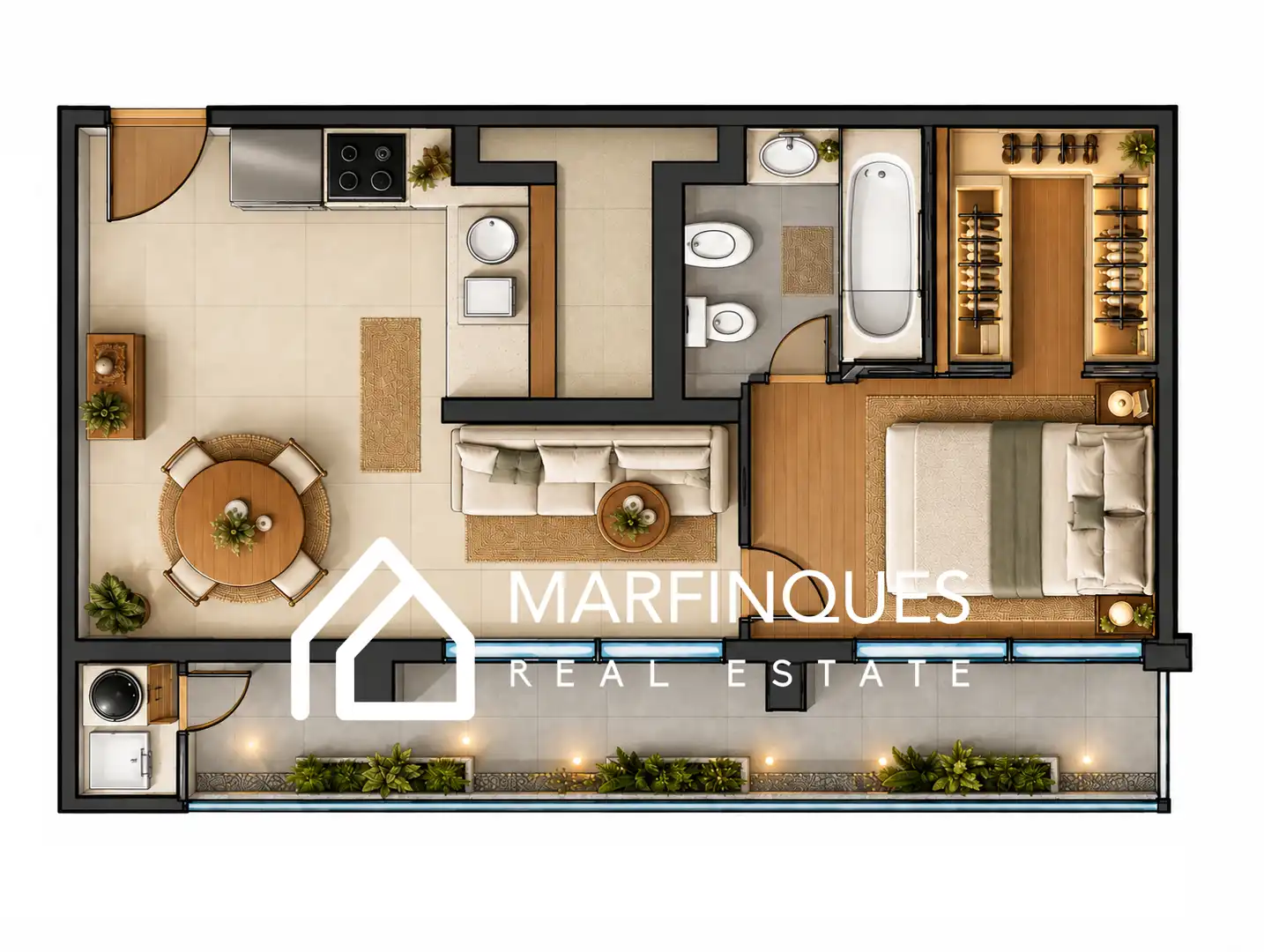 Appartement avec terrasse à vendre à Ronda Barbiguera M-5 Urb Pan 2, imagen 27