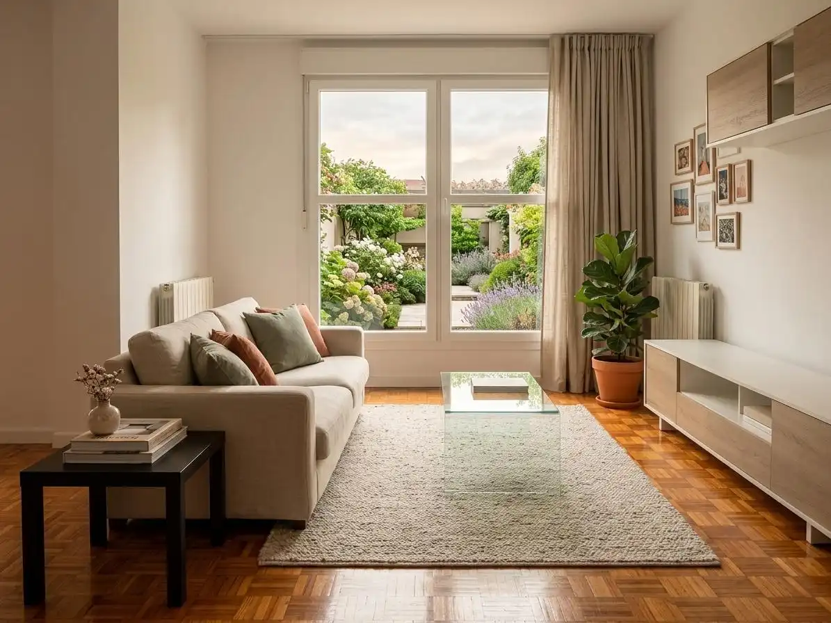Living room of Flat for sale in Ourense Capital   with Heating