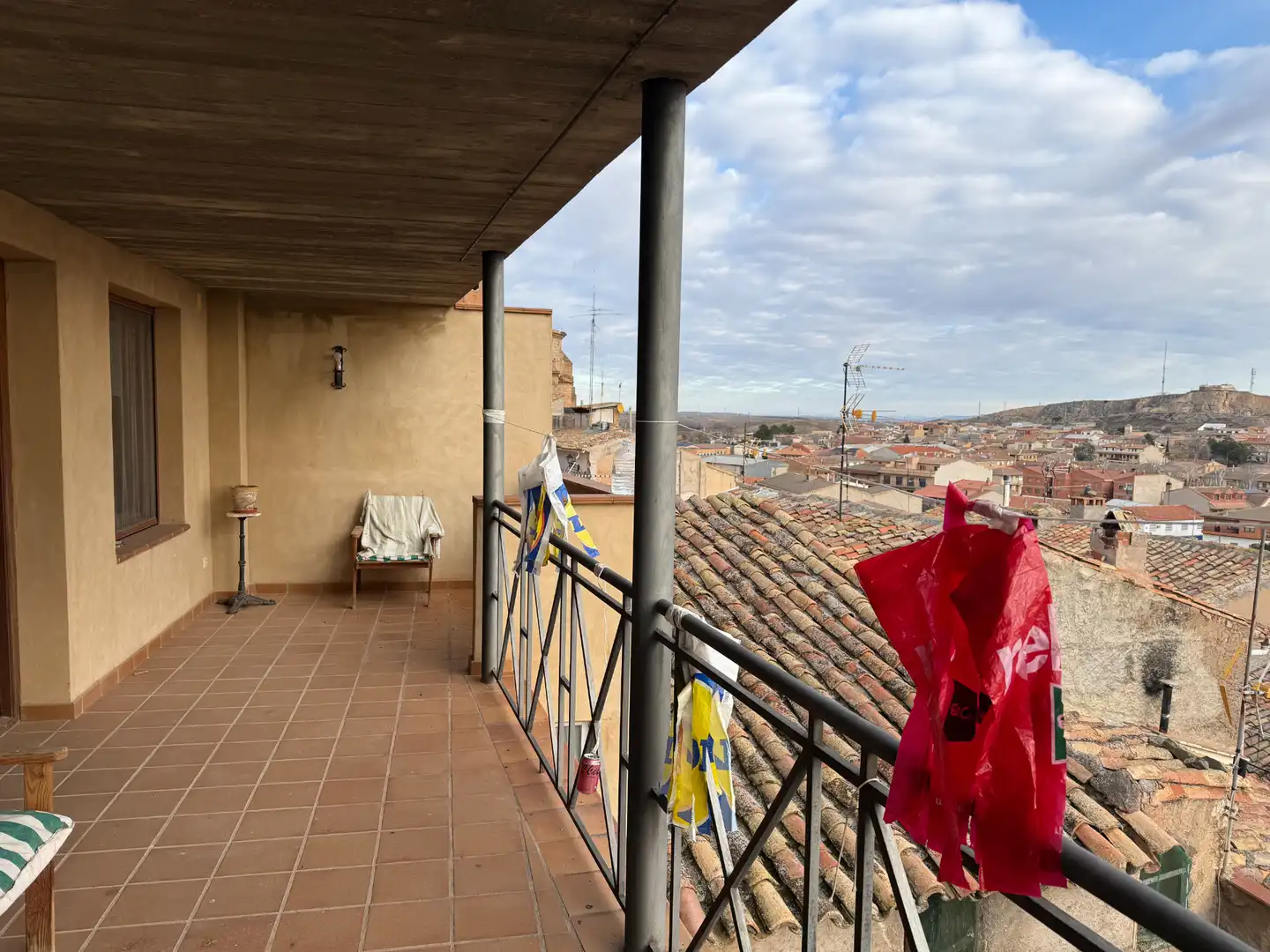 Terrassa de Casa o xalet en venda en Calatorao amb Calefacció, Jardí privat i Terrassa
