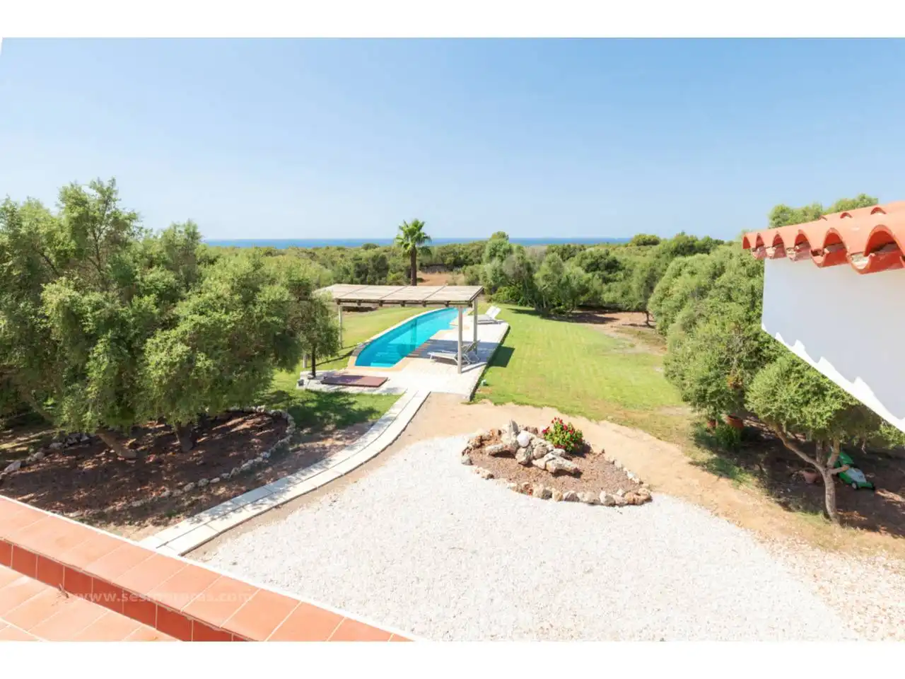 Jardí de Finca rústica en venda en Ciutadella de Menorca amb Calefacció, Jardí privat i Terrassa