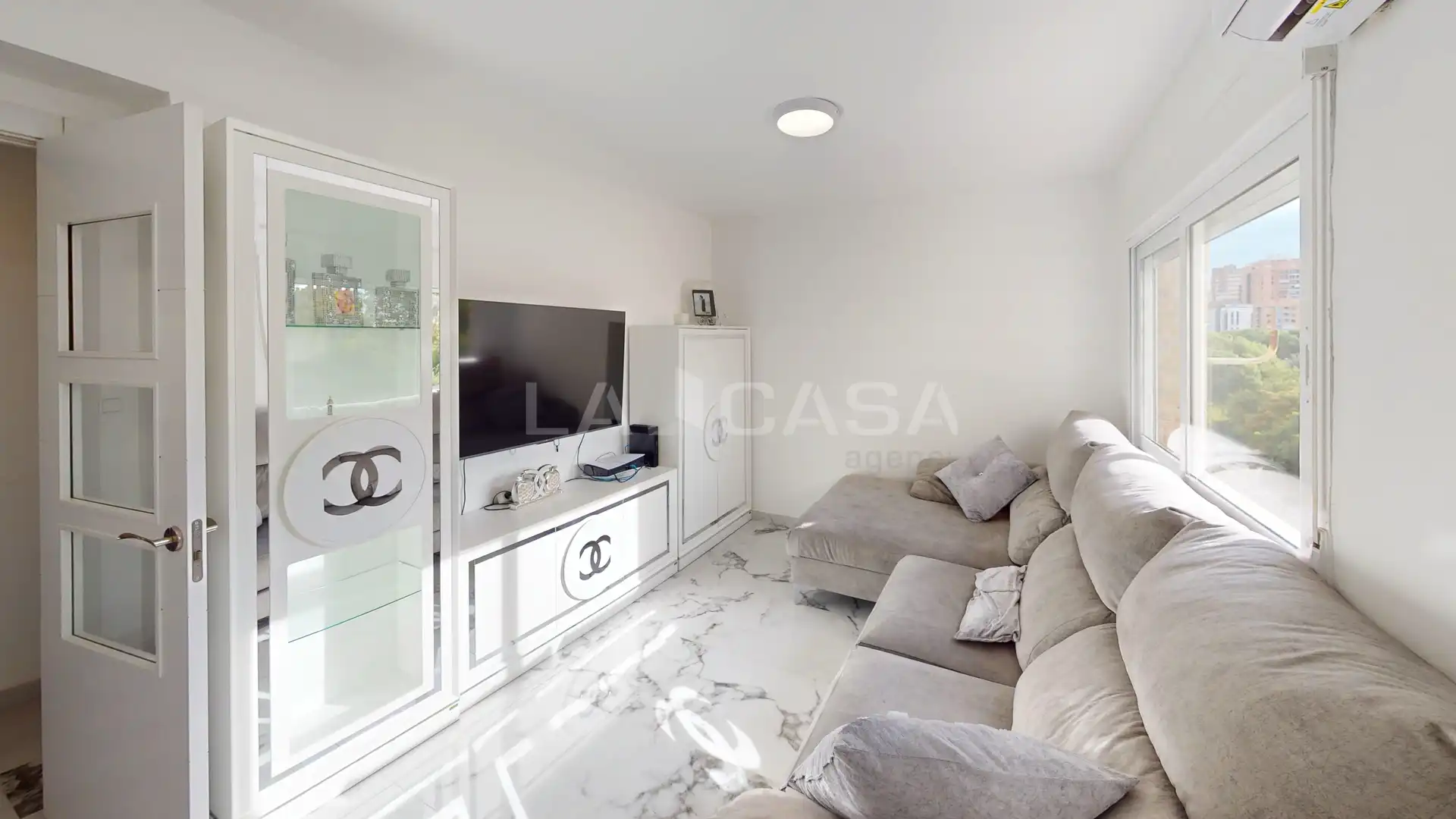 Sala de estar de Piso en venta en  Valencia Capital con Balcón