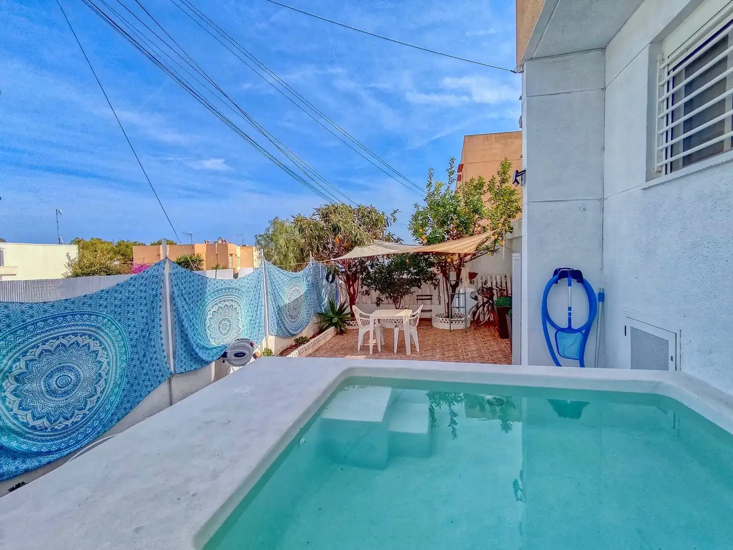 Swimming pool of Flat for sale in Santa Pola  with Air Conditioner, Heating and Terrace