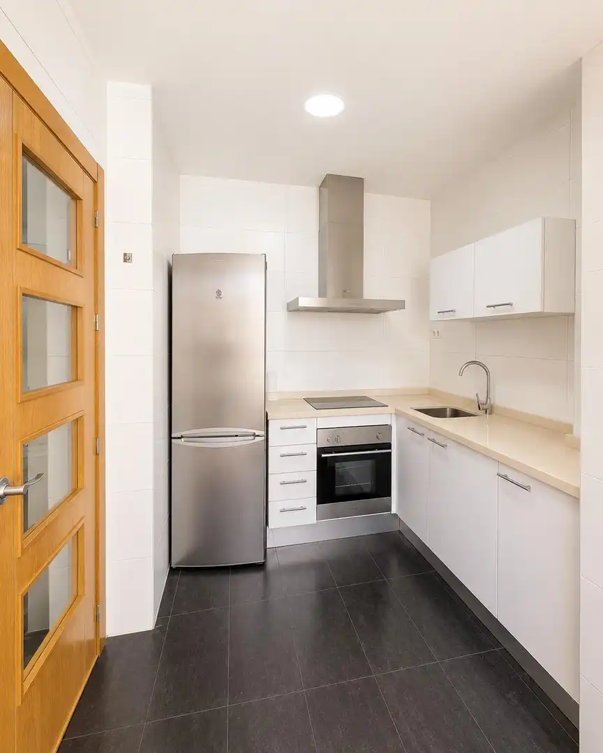 Kitchen of Flat for rent in Almería  with Air Conditioner and Furnished