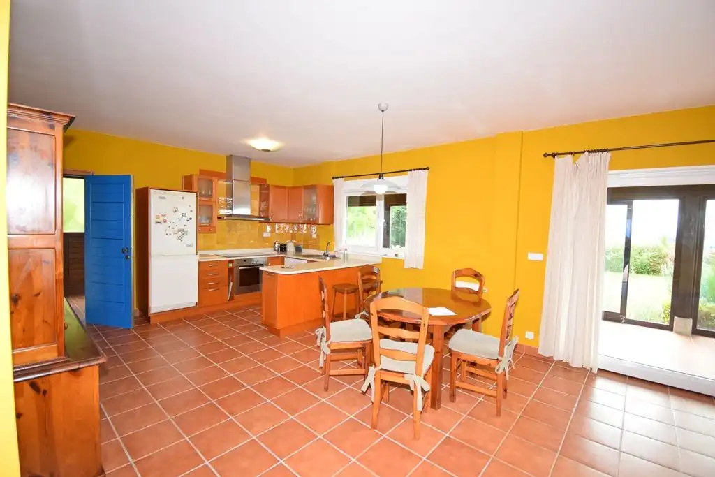 Kitchen of Houses for sale in Miño  with Heating, Parquet flooring and Storage room