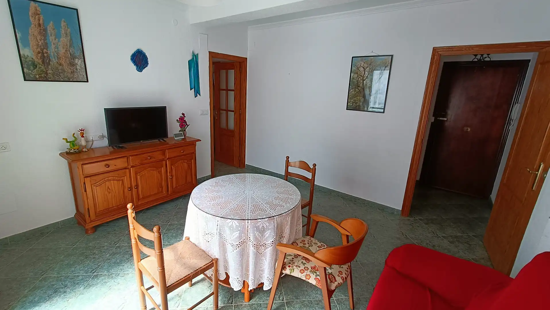 Living room of Flat for sale in Isla Cristina  with Air Conditioner, Furnished and Oven