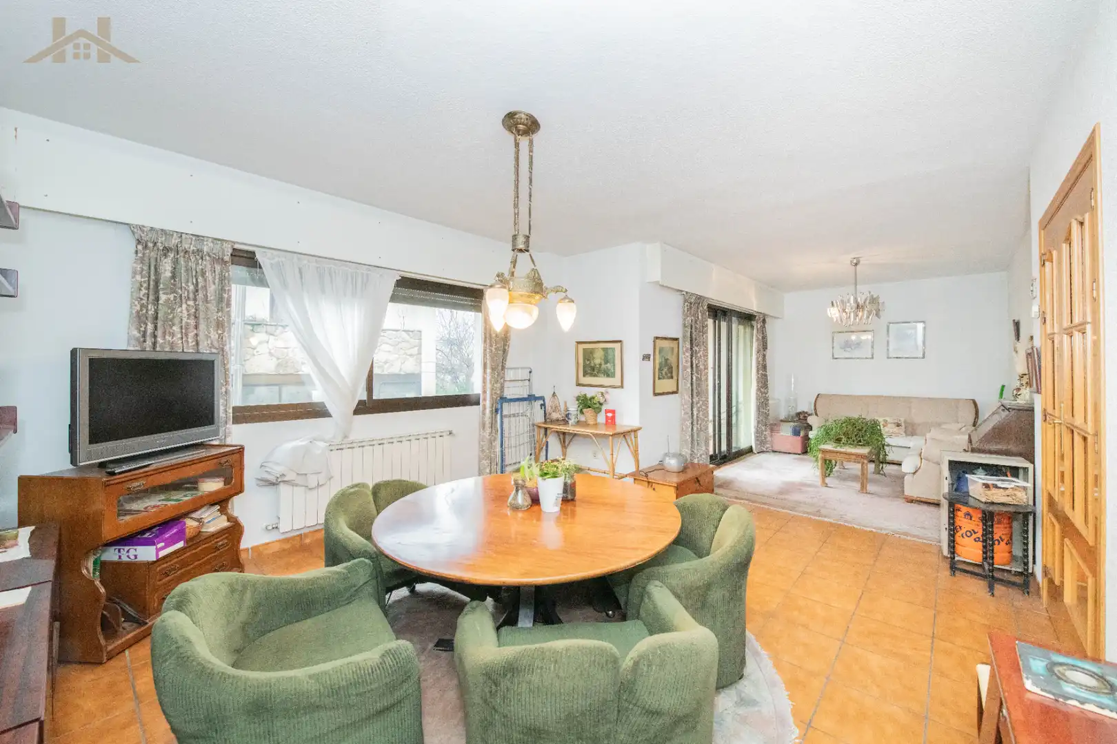 Dining room of Detached homes for sale in Collado Mediano  with Heating, Private garden and Terrace