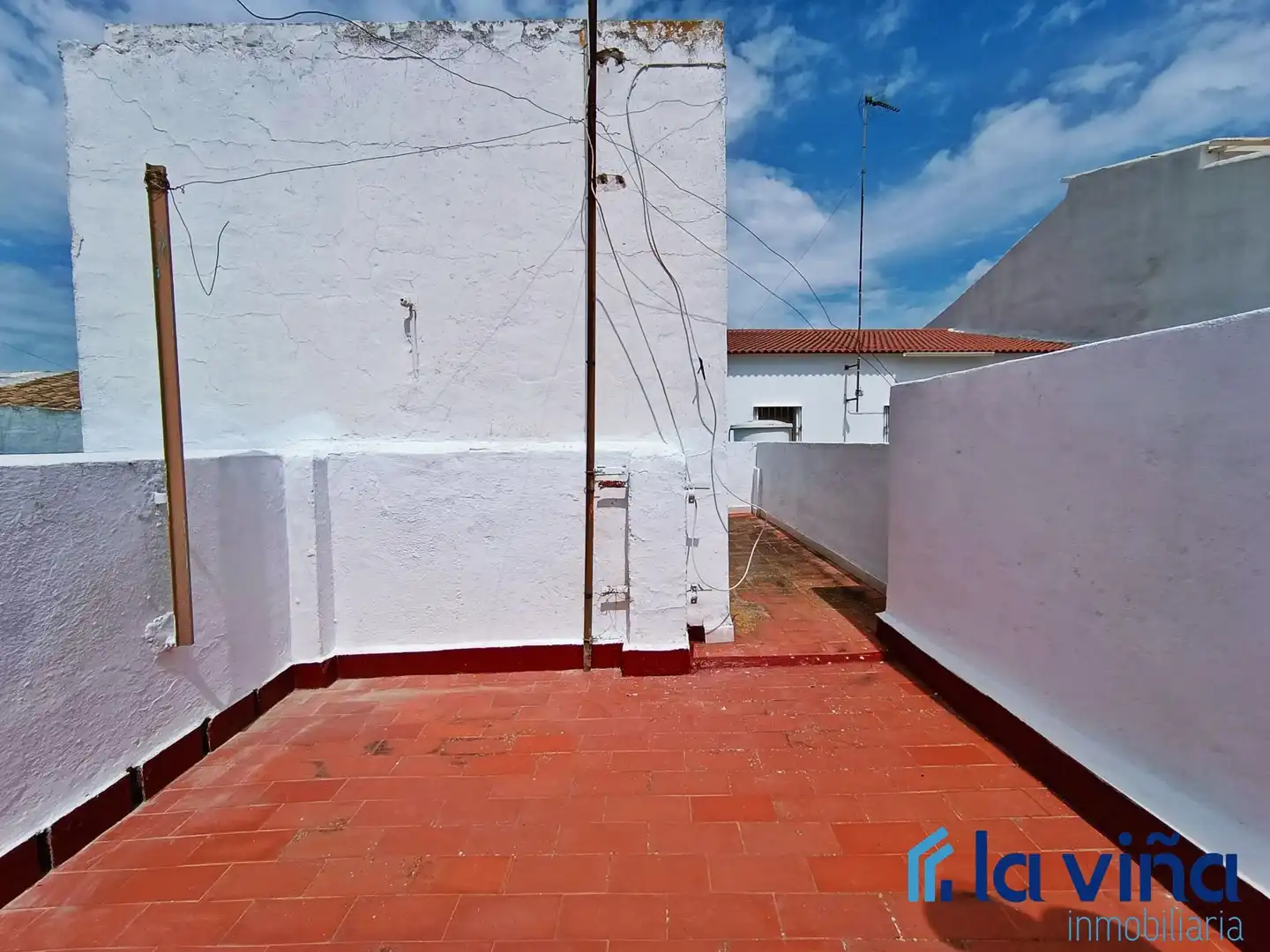 Vista exterior de Casa o chalet en venta en Casariche con Terraza