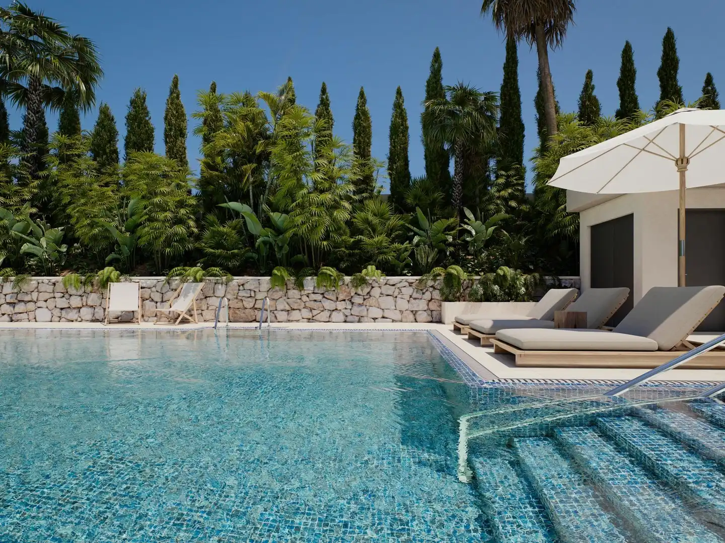 Piscina de Planta baixa en venda en Estepona amb Jardí privat, Terrassa i Piscina comunitària