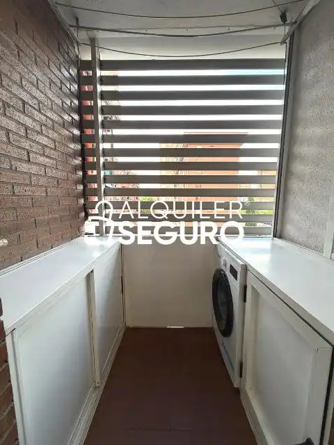 Jardín de Piso de alquiler en Leganés con Aire acondicionado, Calefacción y Amueblado