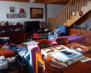 Living room of Single-family semi-detached for sale in Muros  with Terrace