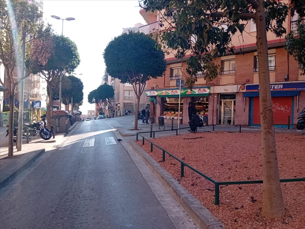 Vista exterior de Planta baixa en venda en Badalona amb Terrassa