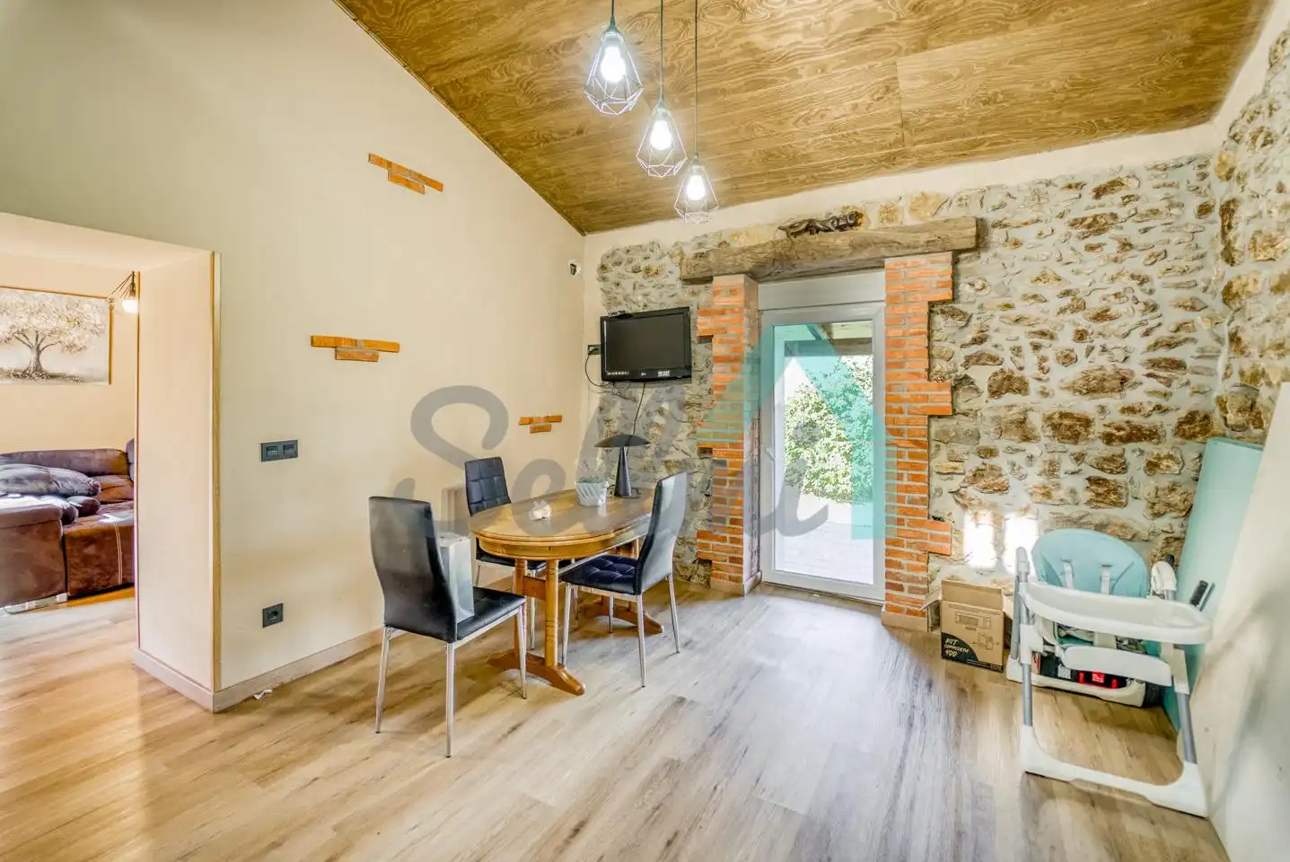Dining room of Houses for sale in Siero  with Heating, Private garden and Terrace