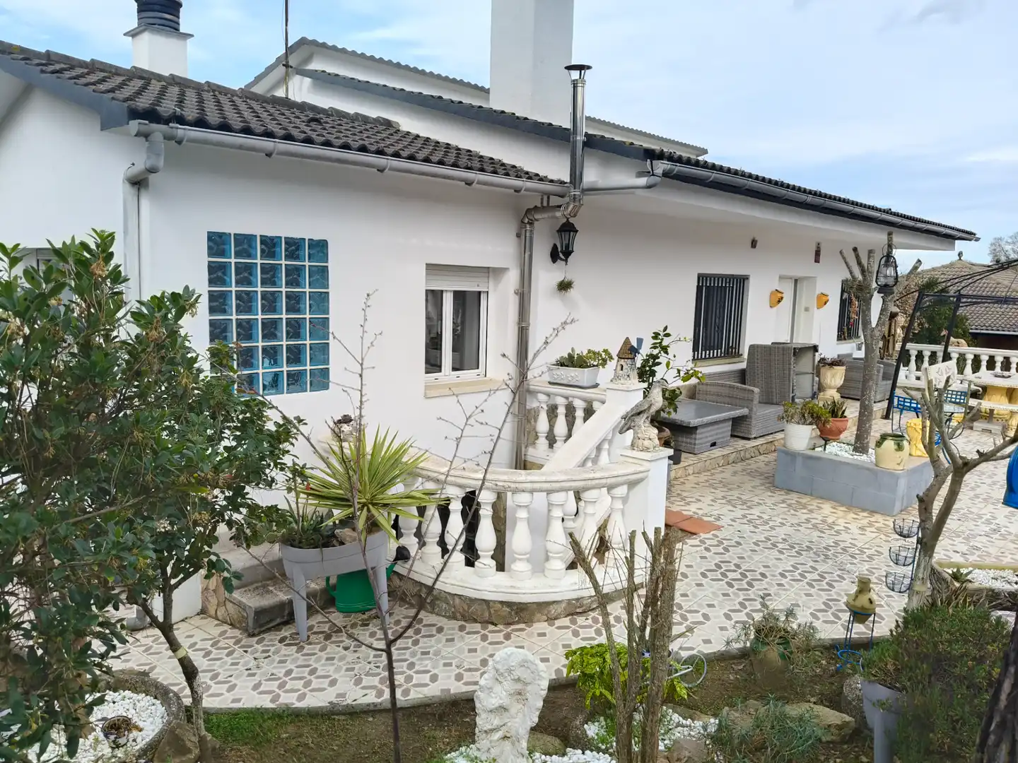 Vista exterior de Casa o xalet en venda en Maçanet de la Selva amb Jardí privat, Terrassa i Traster