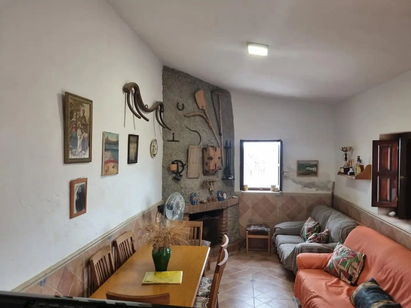 Sala de estar de Casa o chalet en venta en Casarabonela con Jardín privado, Terraza y Trastero