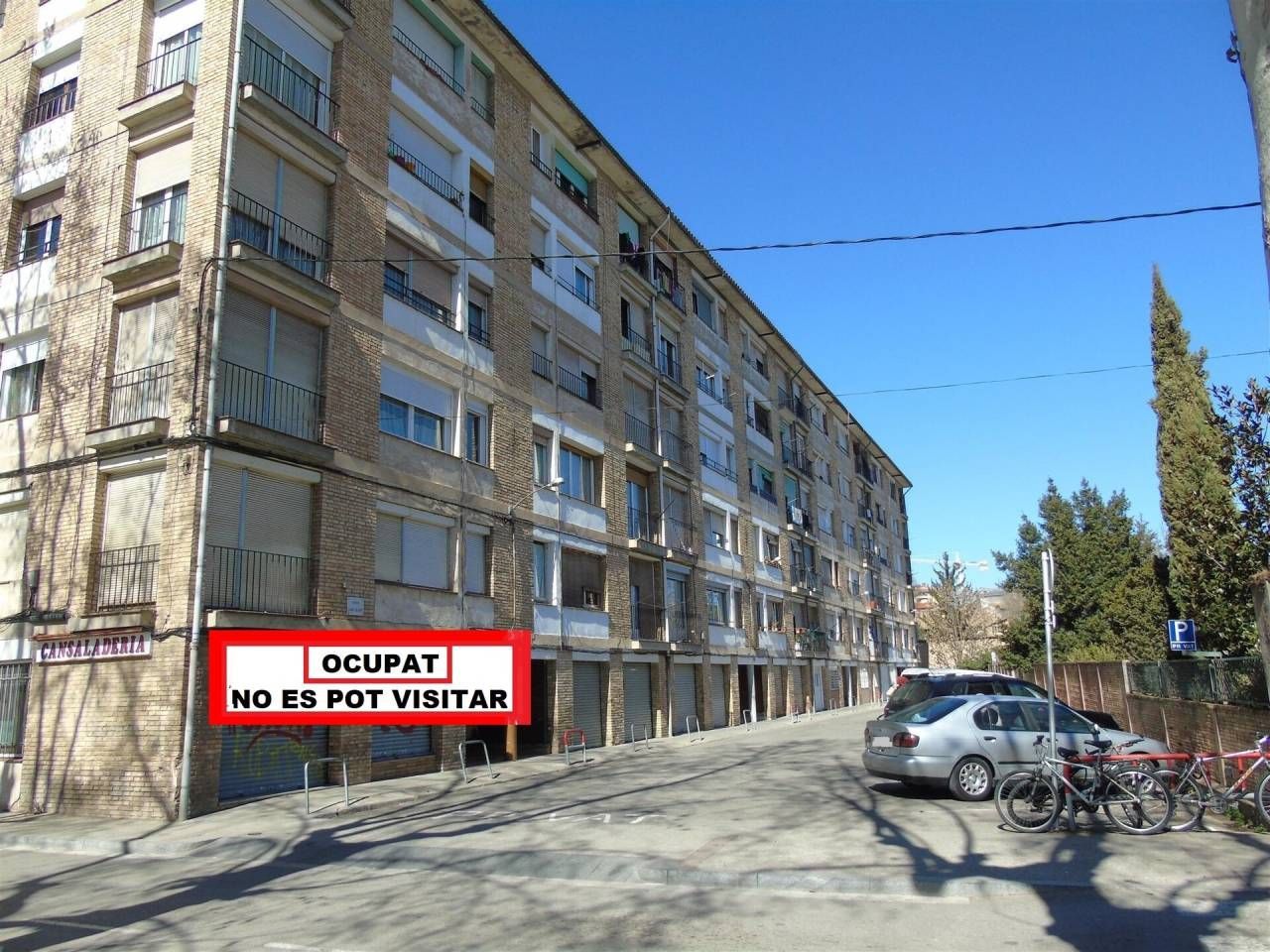 Vista exterior de Piso en venta en Vic