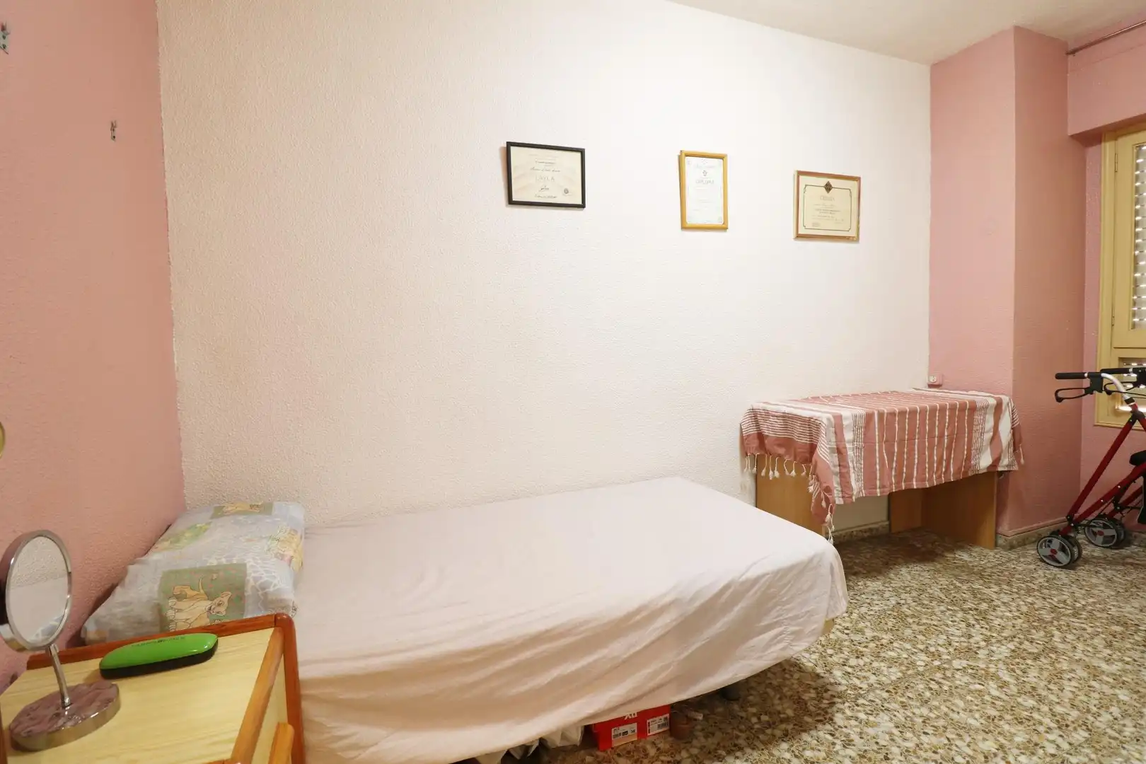 Schlafzimmer von Wohnung zum Verkauf in Elche / Elx mit Klimaanlage, Möbliert und Balkon