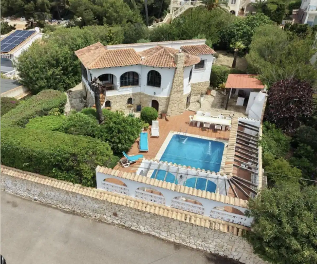 Vista exterior de Casa o xalet en venda en Jávea / Xàbia