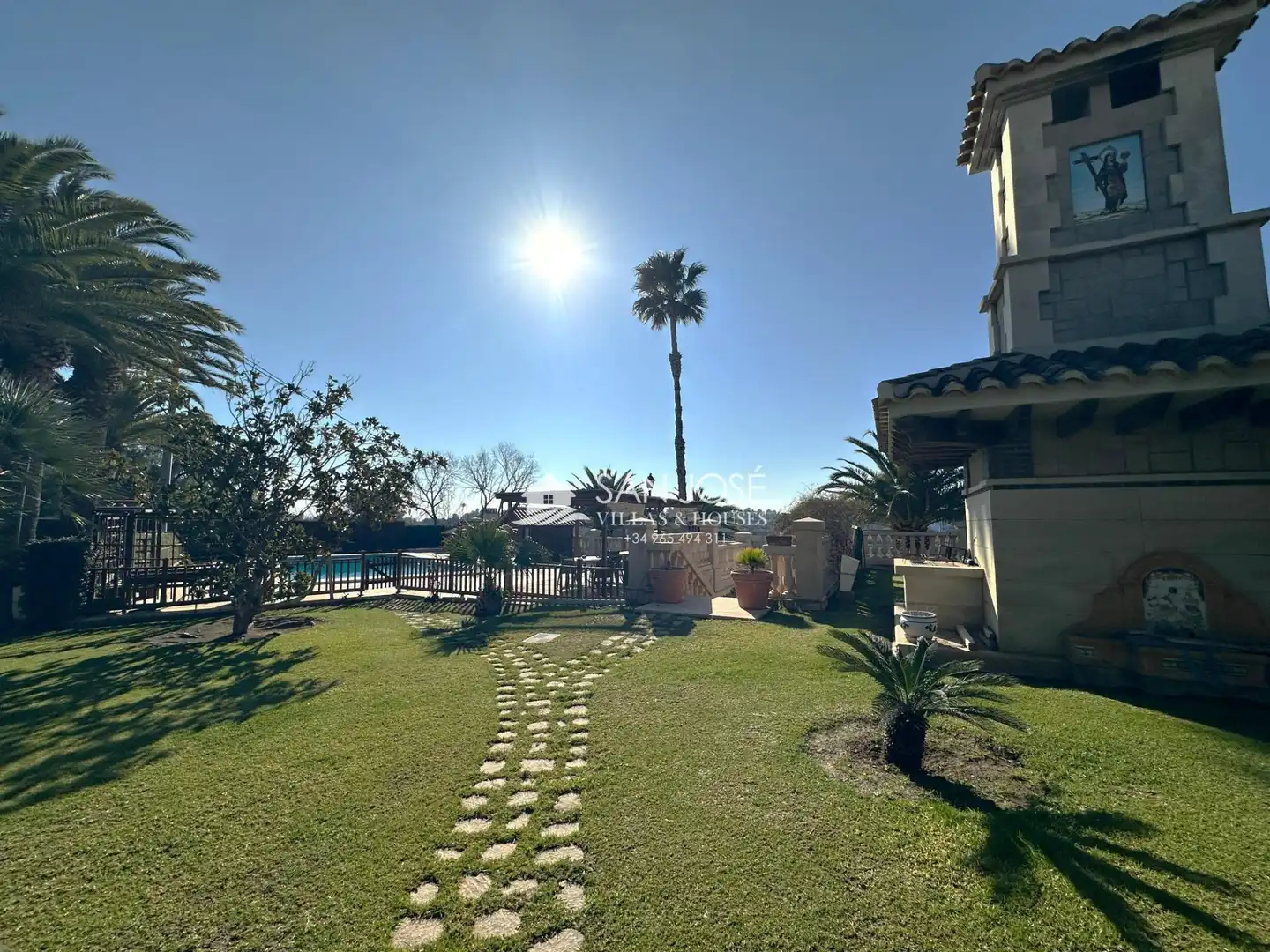 Jardín de Casa o chalet en venta en Novelda con Aire acondicionado, Calefacción y Jardín privado