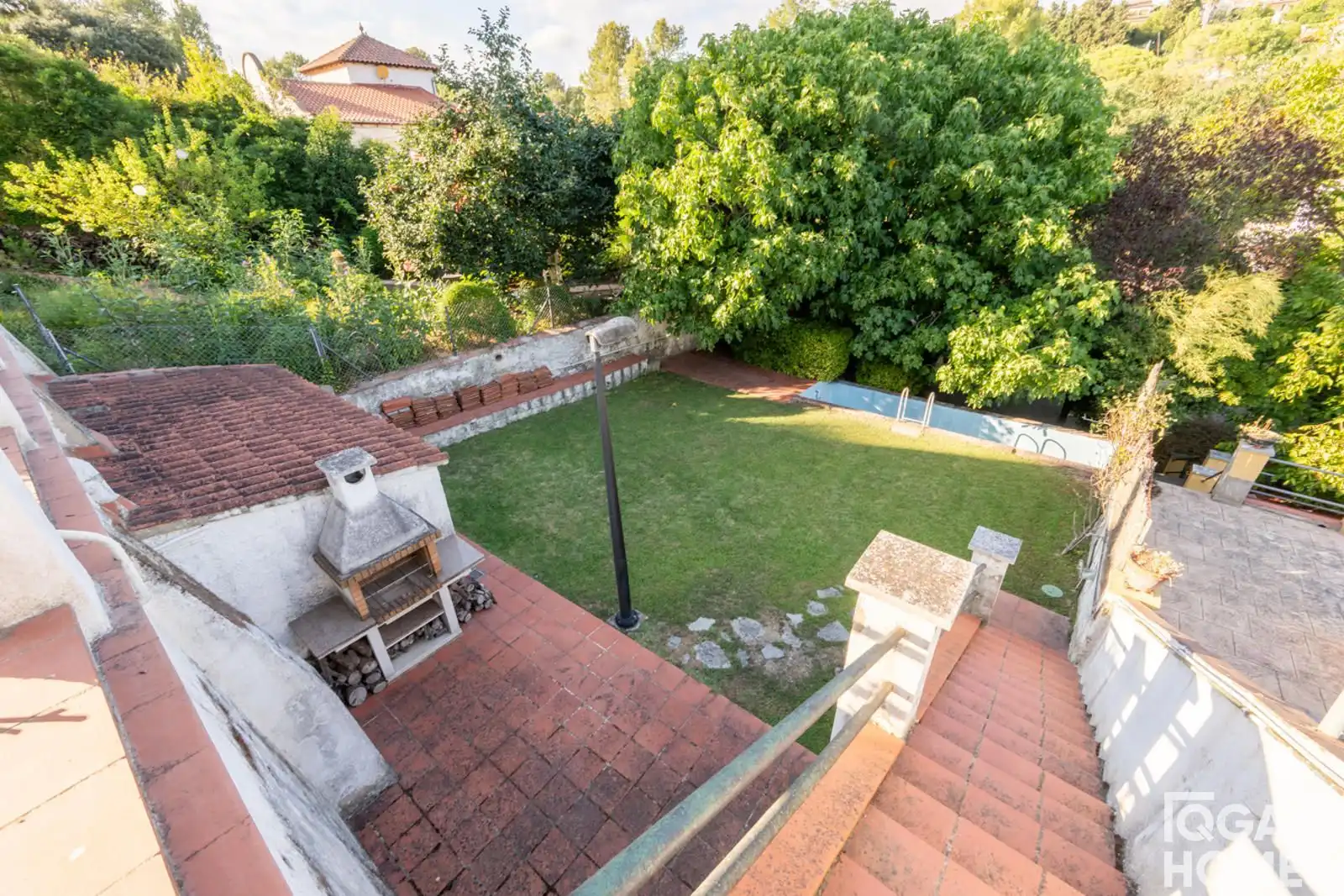 Terrassa de Casa o xalet en venda en Sant Cugat del Vallès amb Aire condicionat, Calefacció i Terrassa