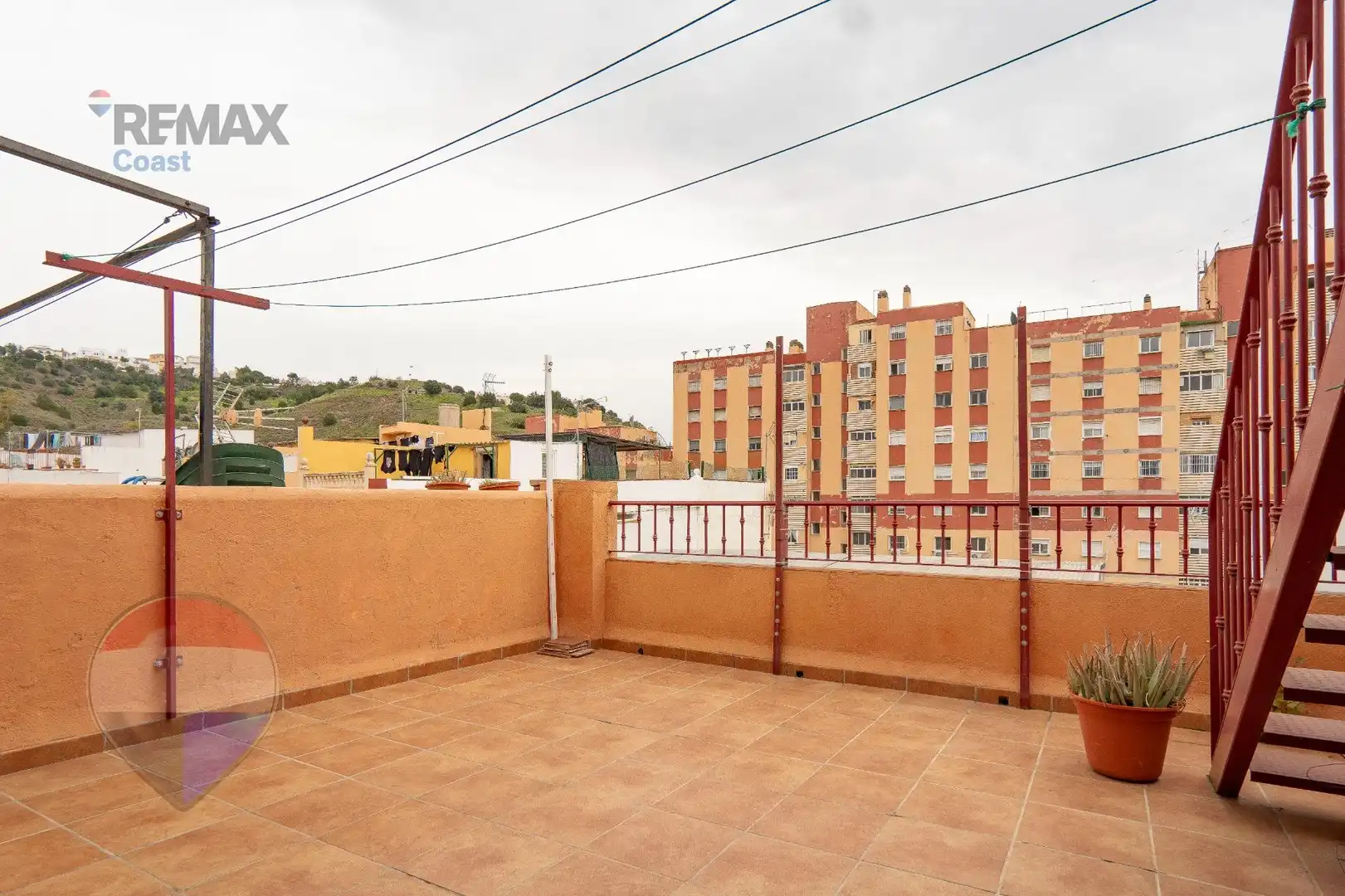 Terraza de Casa o chalet en venta en Málaga