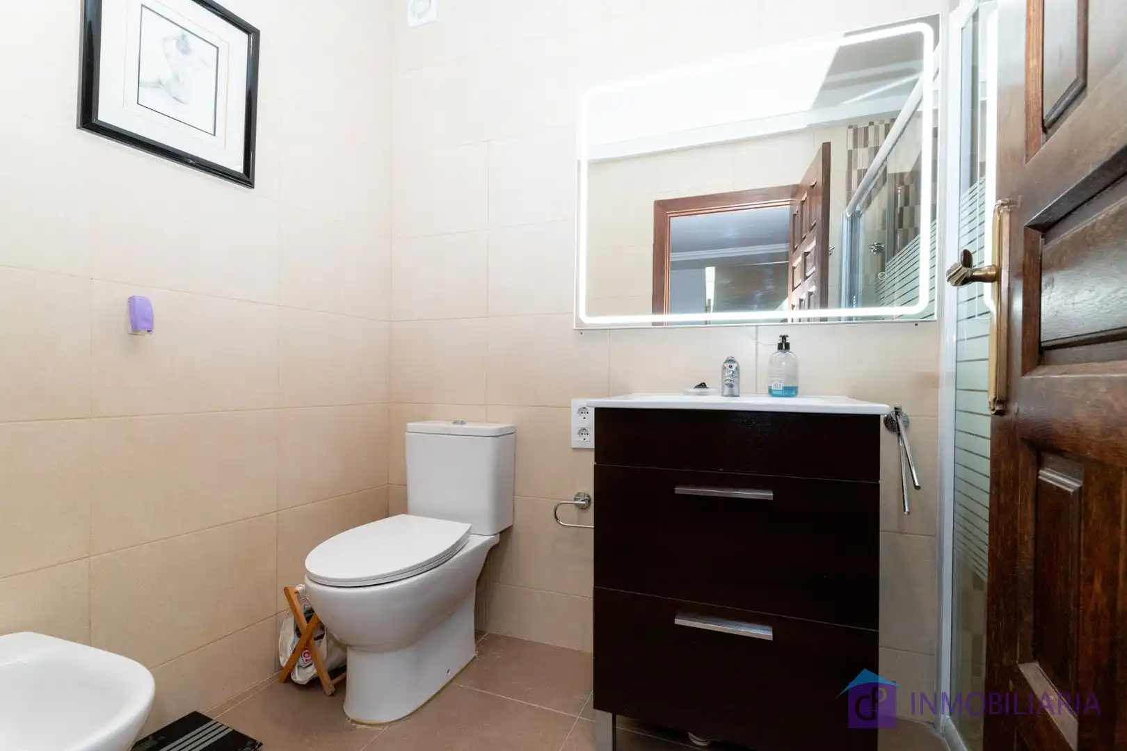 Bathroom of Flat for sale in Ateca  with Private garden, Parquet flooring and Terrace