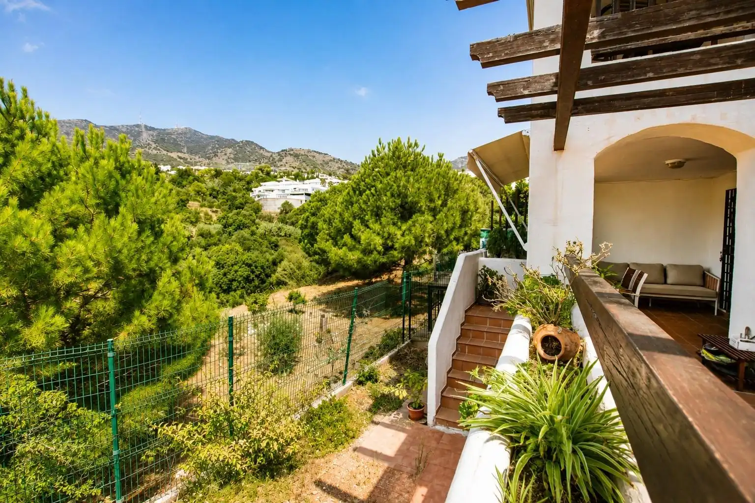 Jardí de Dúplex en venda en Benalmádena amb Aire condicionat, Calefacció i Jardí privat