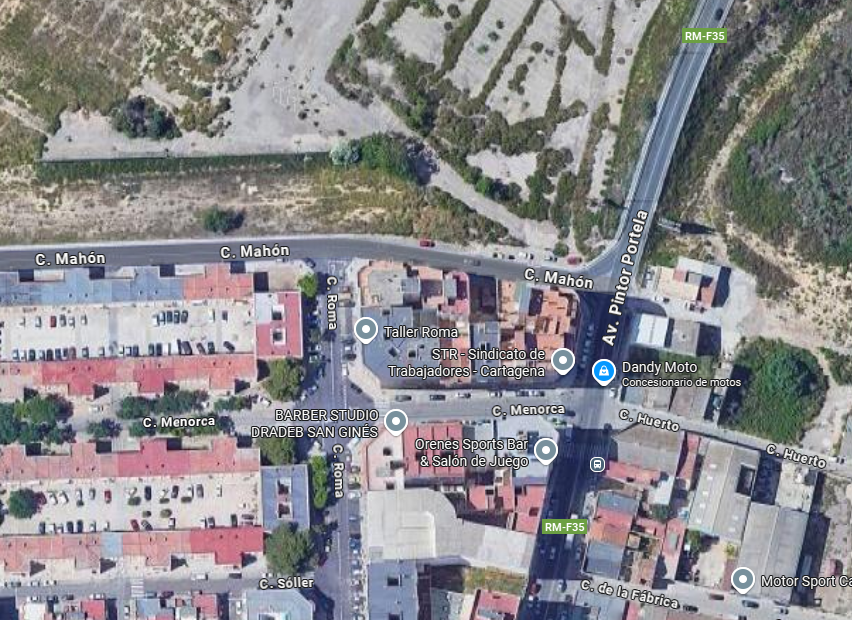 Exterior view of Flat for sale in Cartagena