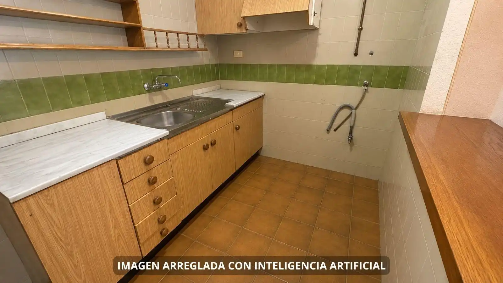 Cuina de Casa adosada en venda en La Pobla de Farnals amb Aire condicionat, Terrassa i Balcó