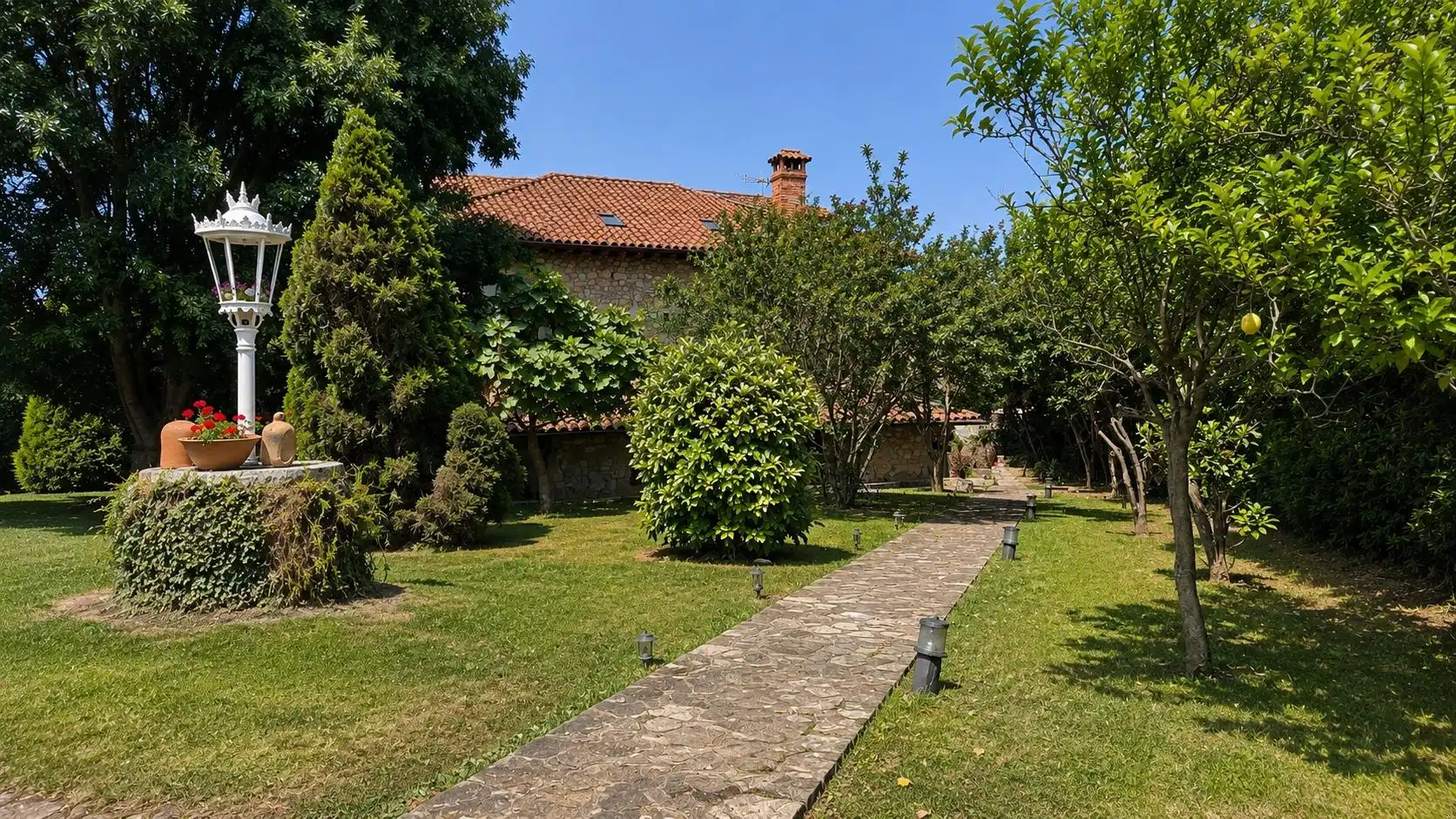 Garden of Houses for sale in Alfoz de Lloredo  with Heating, Private garden and Terrace