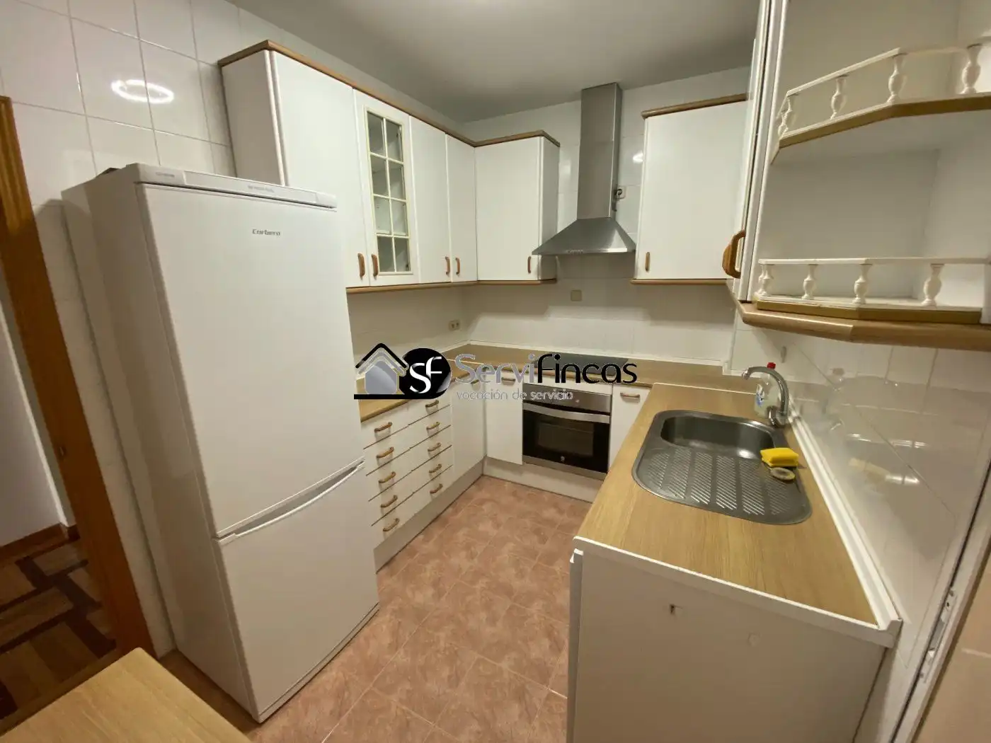 Cuina de Pis de lloguer en Madrid amb Aire condicionat, Calefacció i Parquet