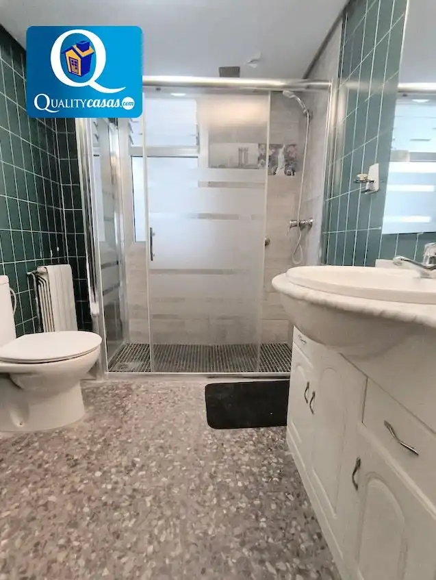 Badezimmer von Wohnungen zum Verkauf in Villena mit Heizung und Terrasse