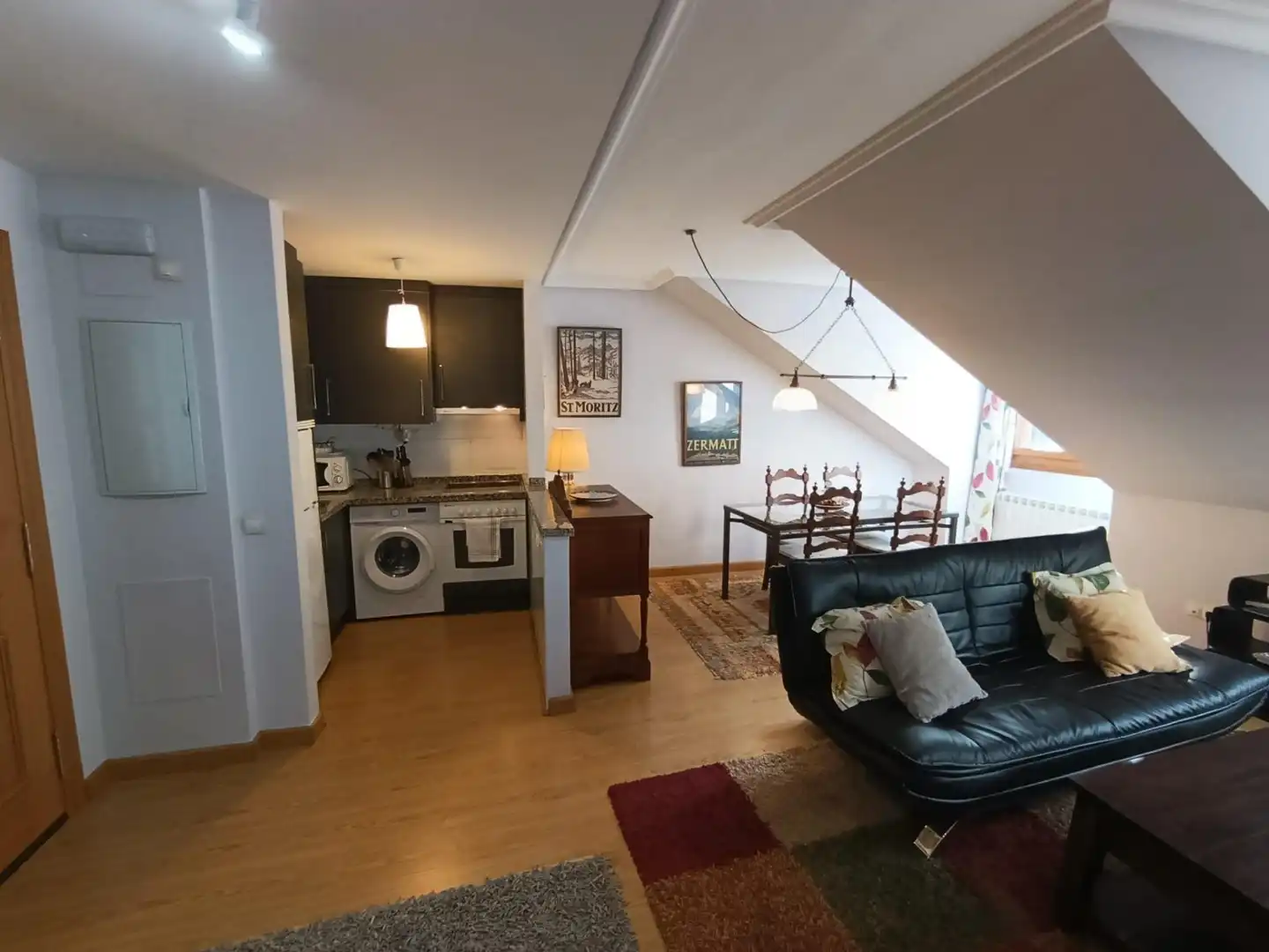 Living room of Apartments for sale in Aller  with Furnished