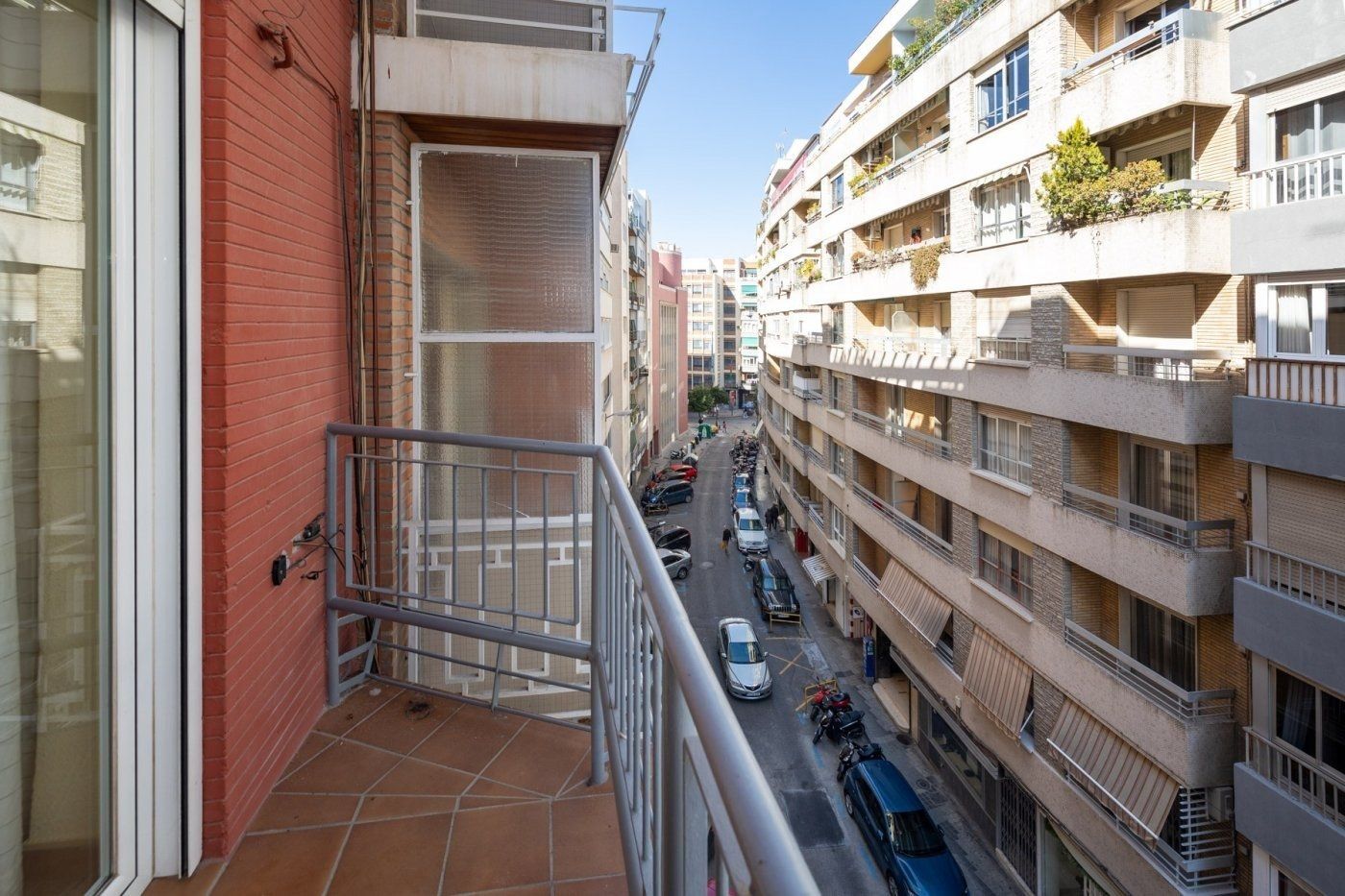 Exterior view of Flat for sale in  Granada Capital  with Heating and Balcony